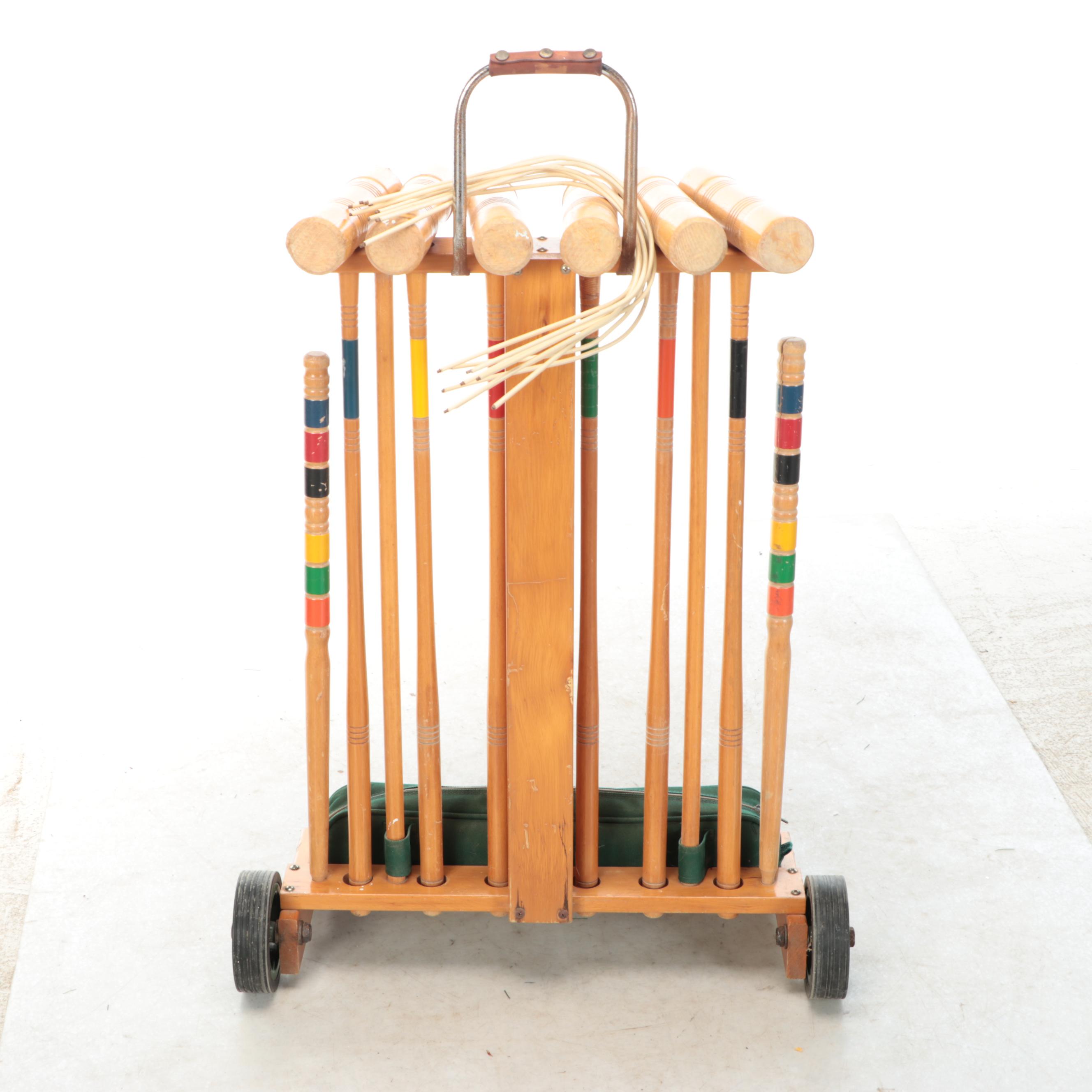 Brookstone Croquet Set