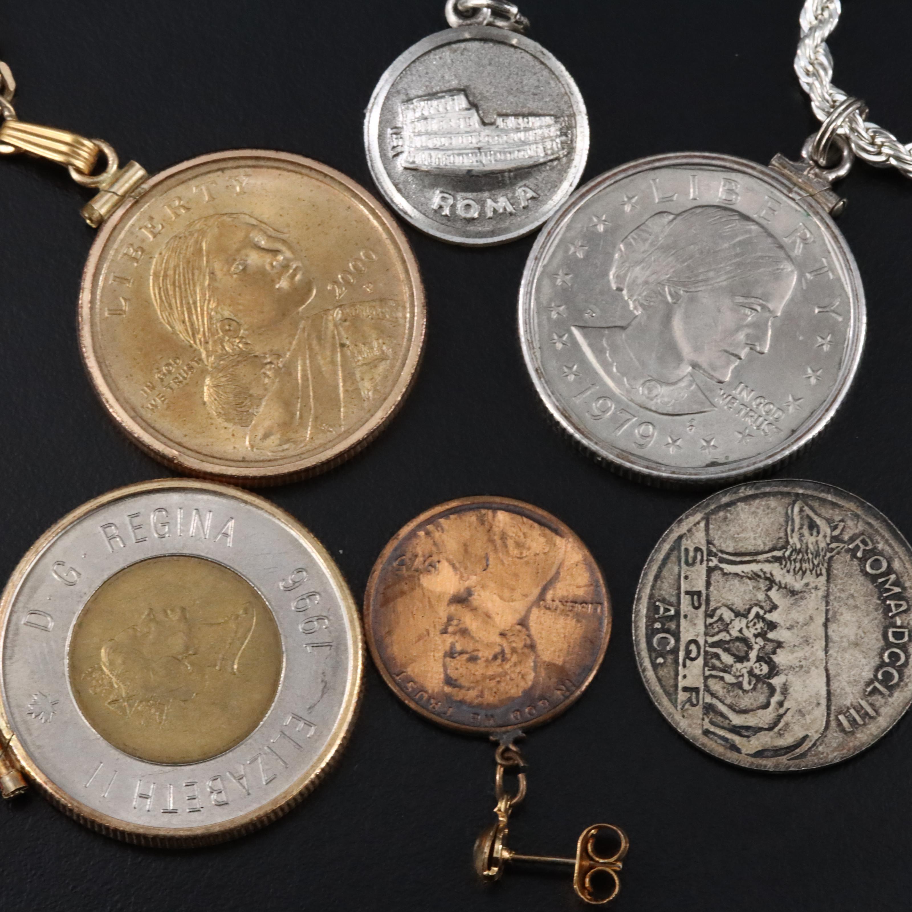 Italian Tourist Bracelet Featured in Coin Jewelry