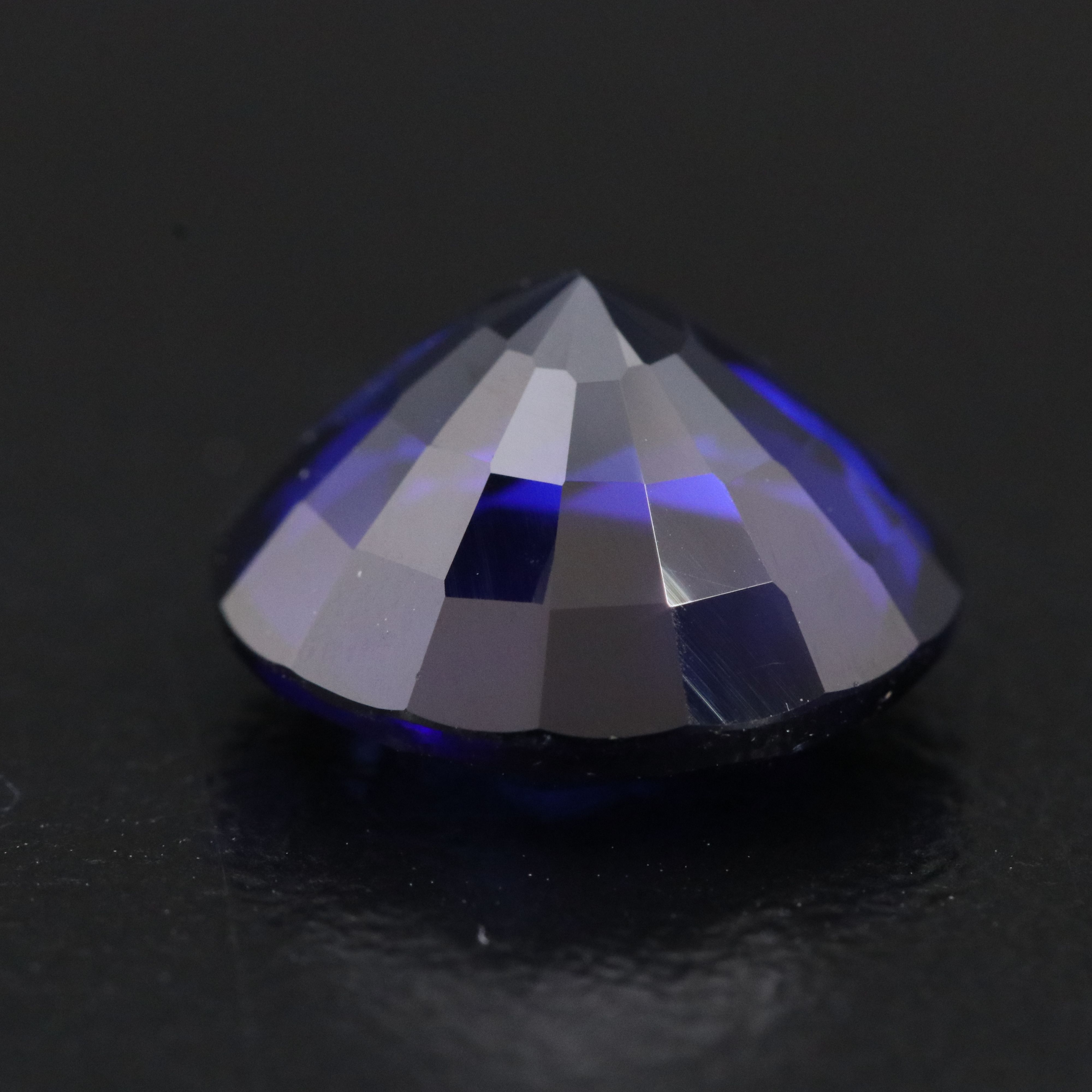 Loose 6.64 CT Lab Grown Sapphire