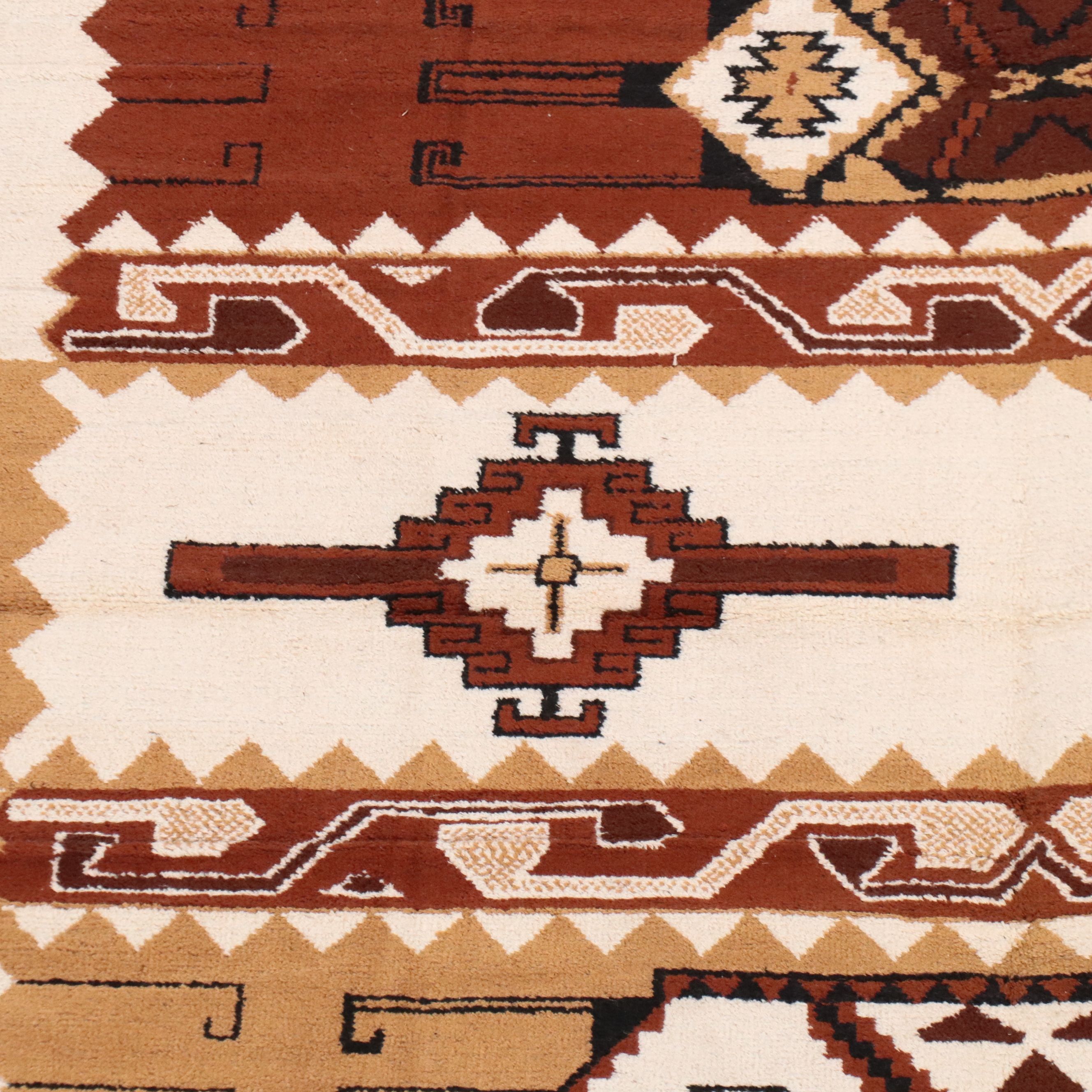 5'6 x 7'6 Machine Made Southwestern Style Area Rug