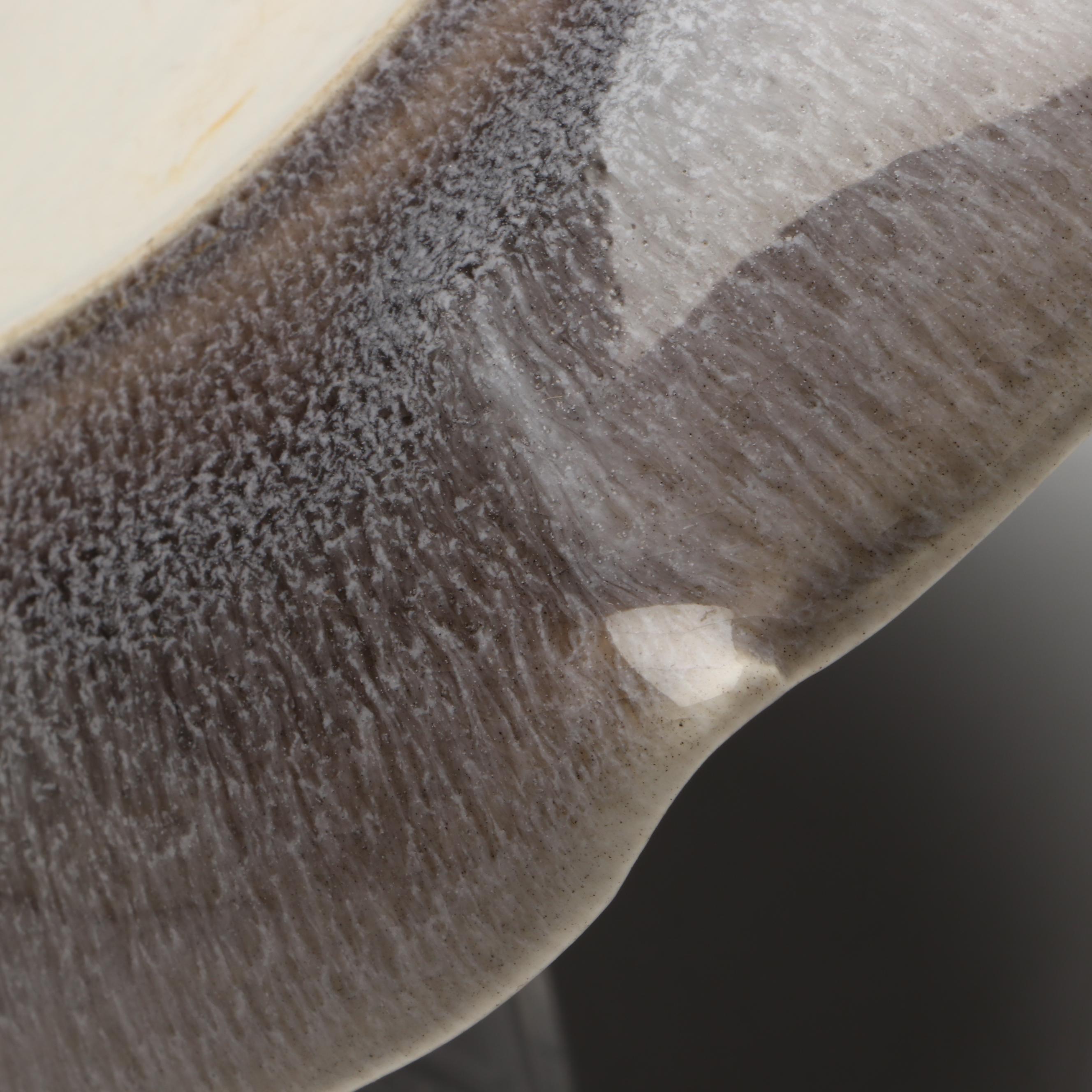 Rookwood Pottery Molten Glaze Vase and Dish, Mid-20th Century