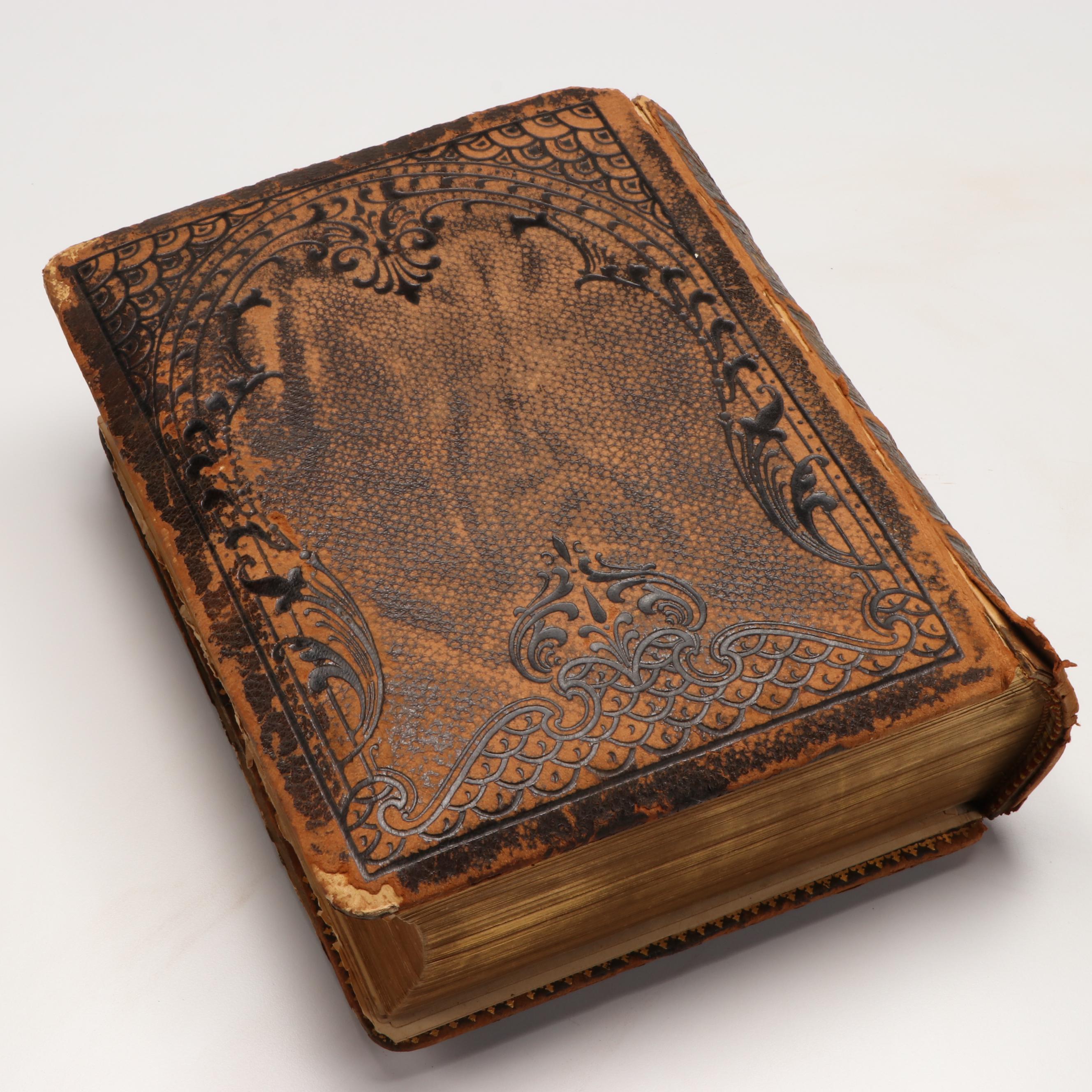 "Pictorial Family Bible," Late 19th Century