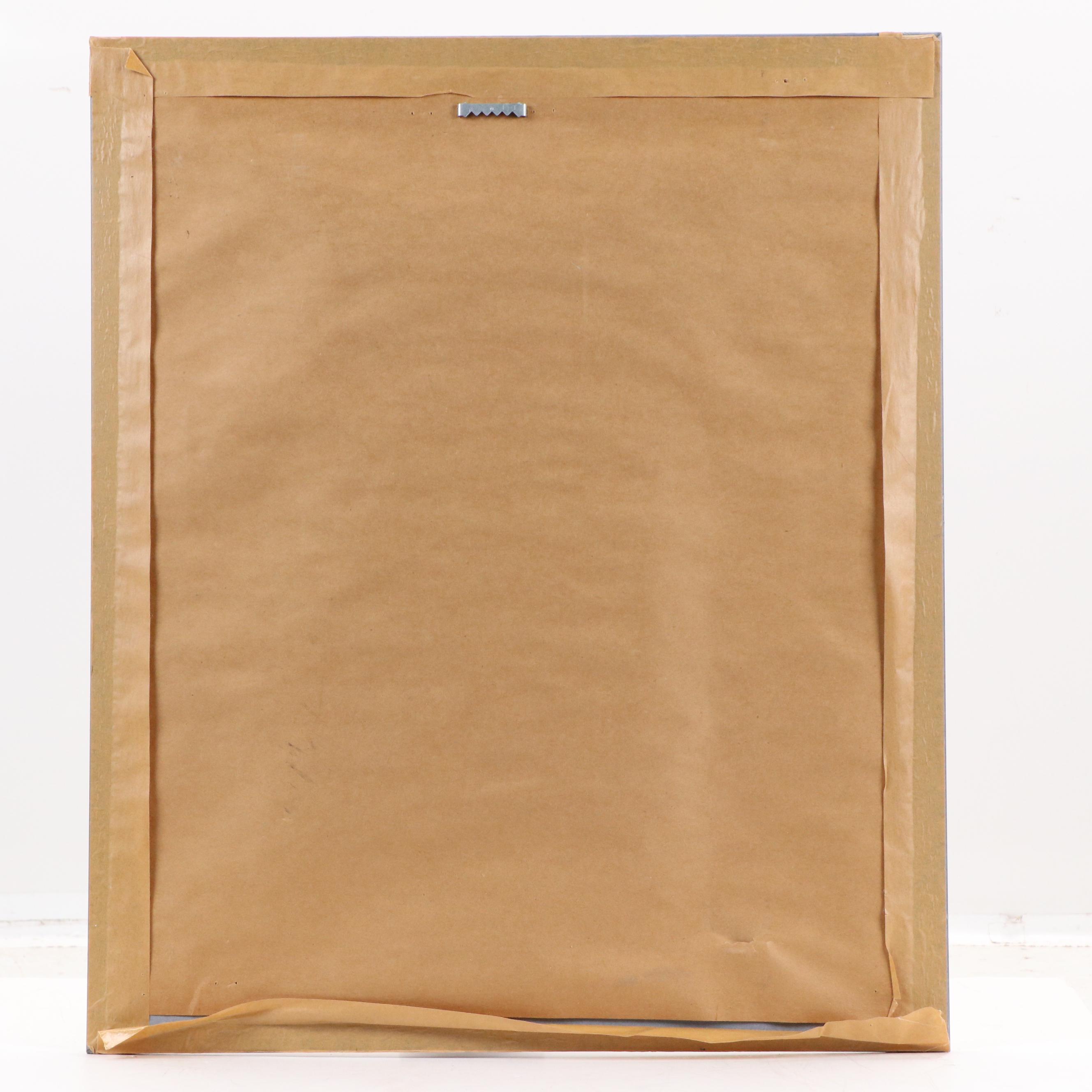 Floral Offset Lithograph After Vivian Flasch "Pam's Peonies," 21st Century