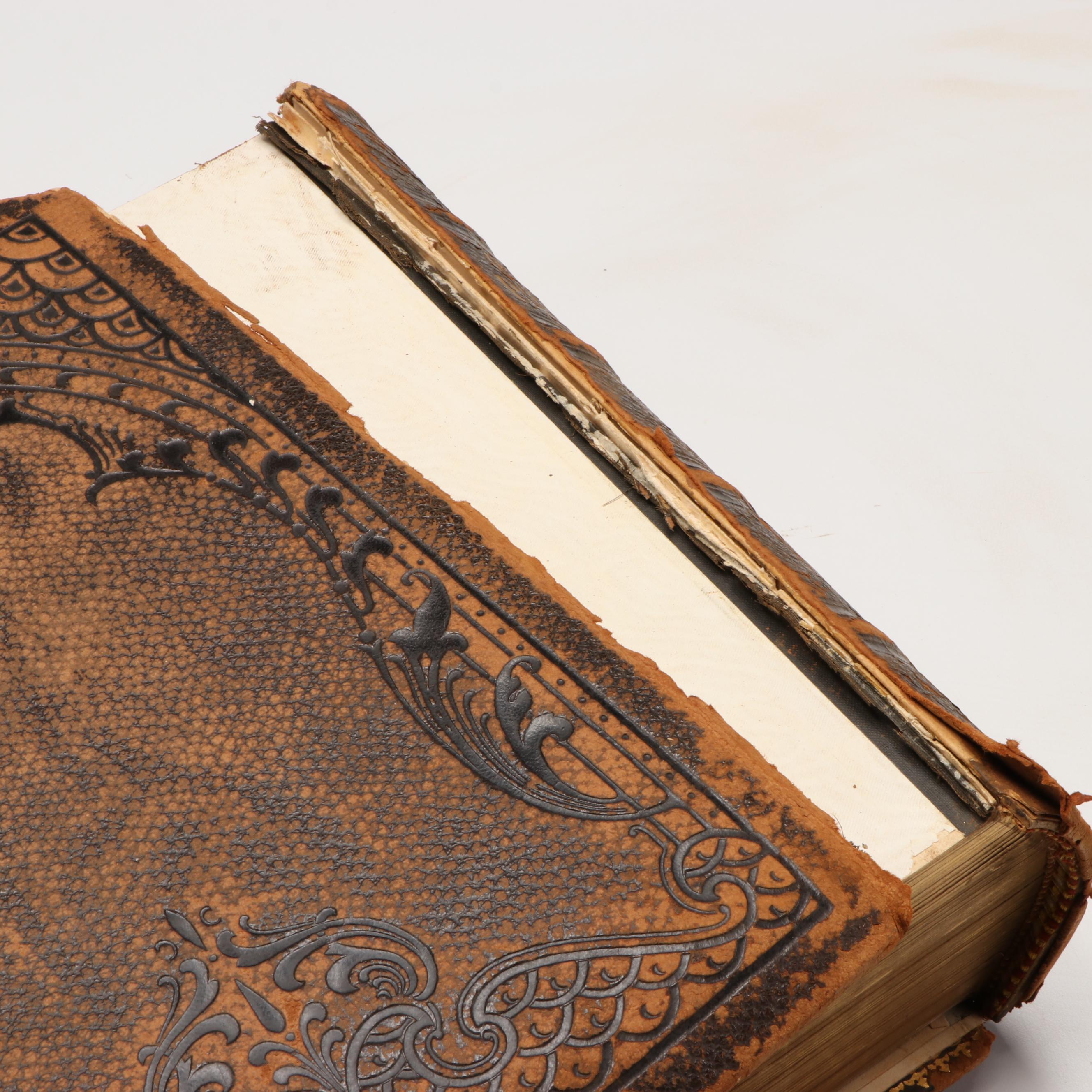 "Pictorial Family Bible," Late 19th Century