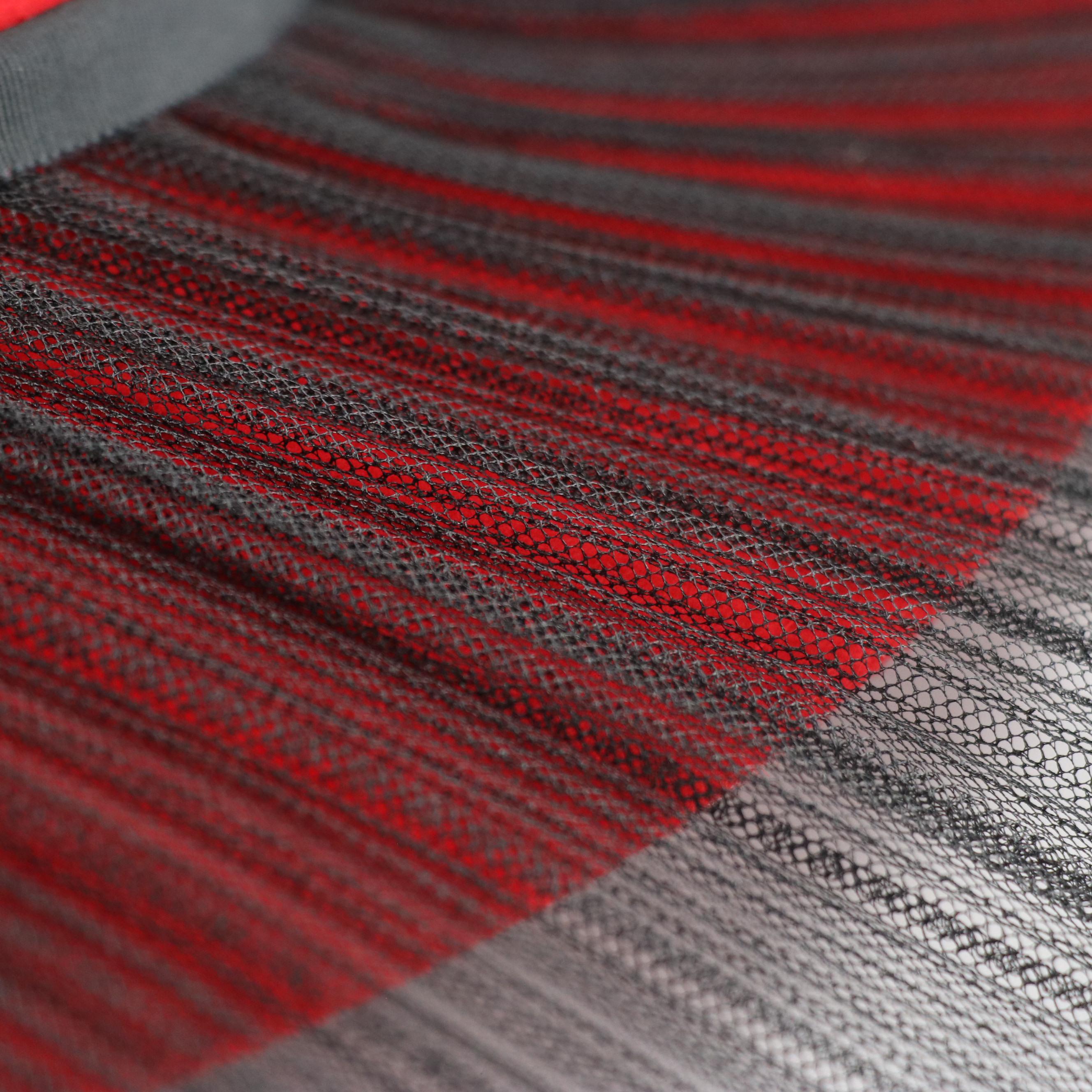 Sonni San Francisco Vintage Red Felt Hat with Pleated Fanning and Ruffled Detail