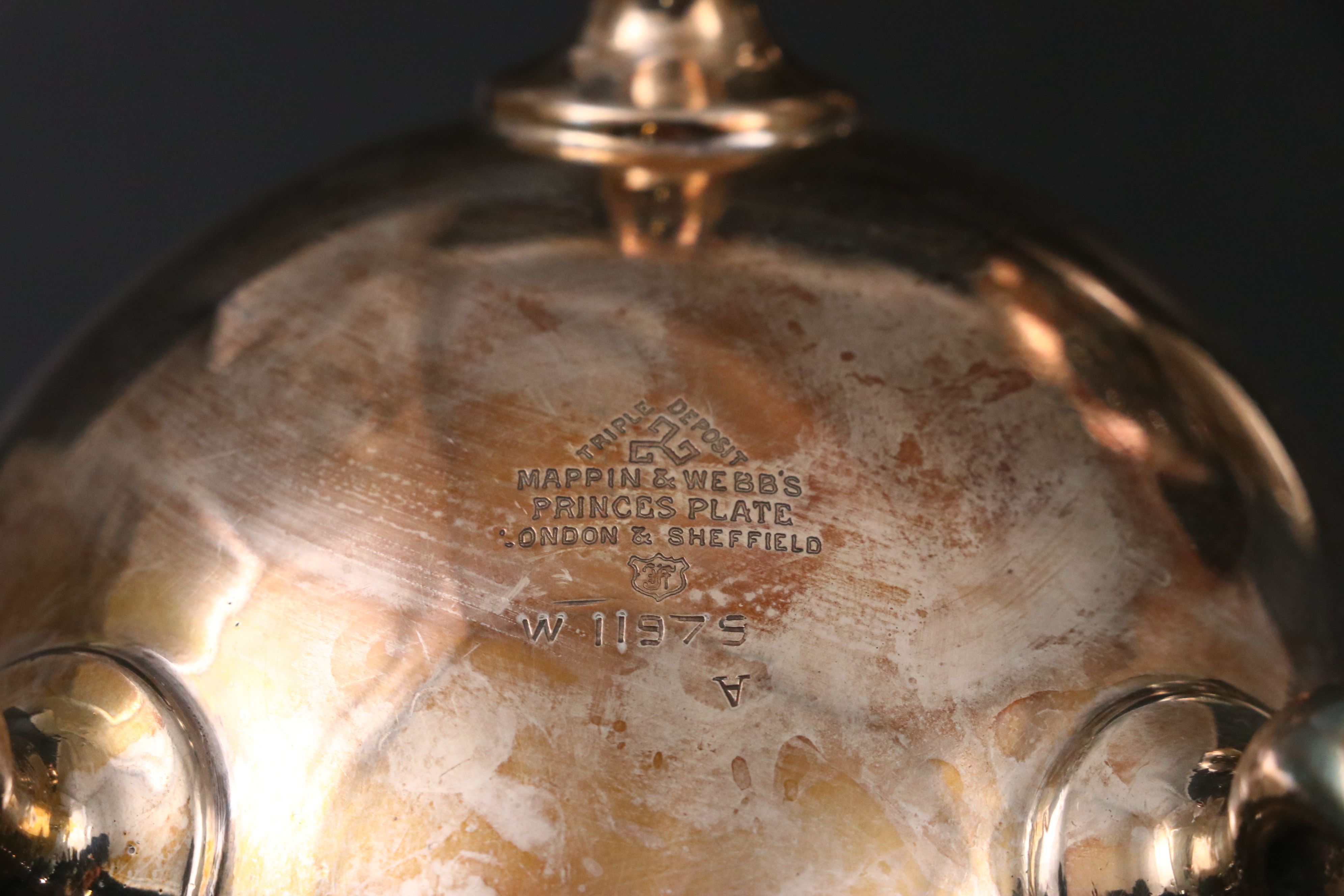 English and American Silver Plate Tea Service