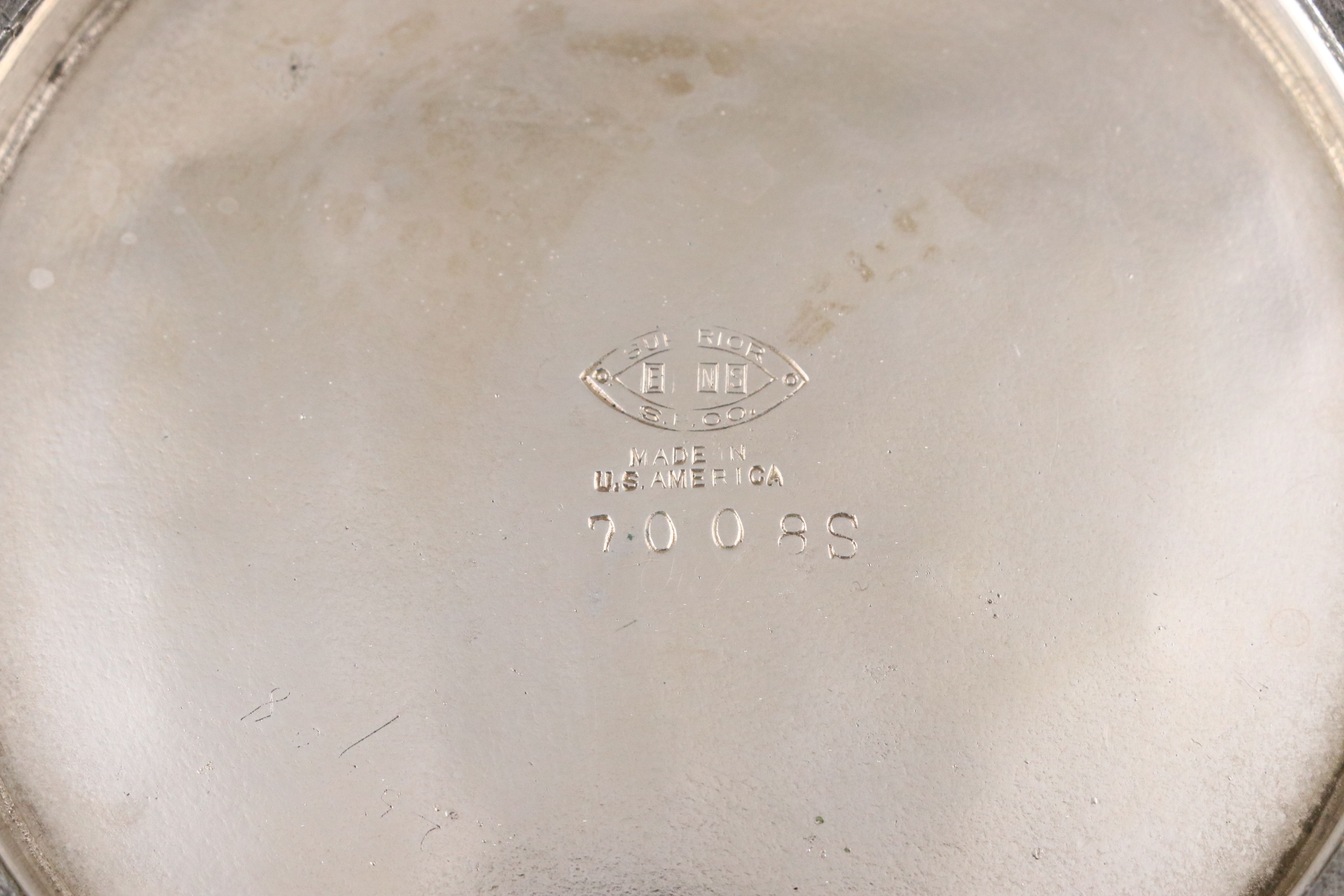 English and American Silver Plate Tea Service