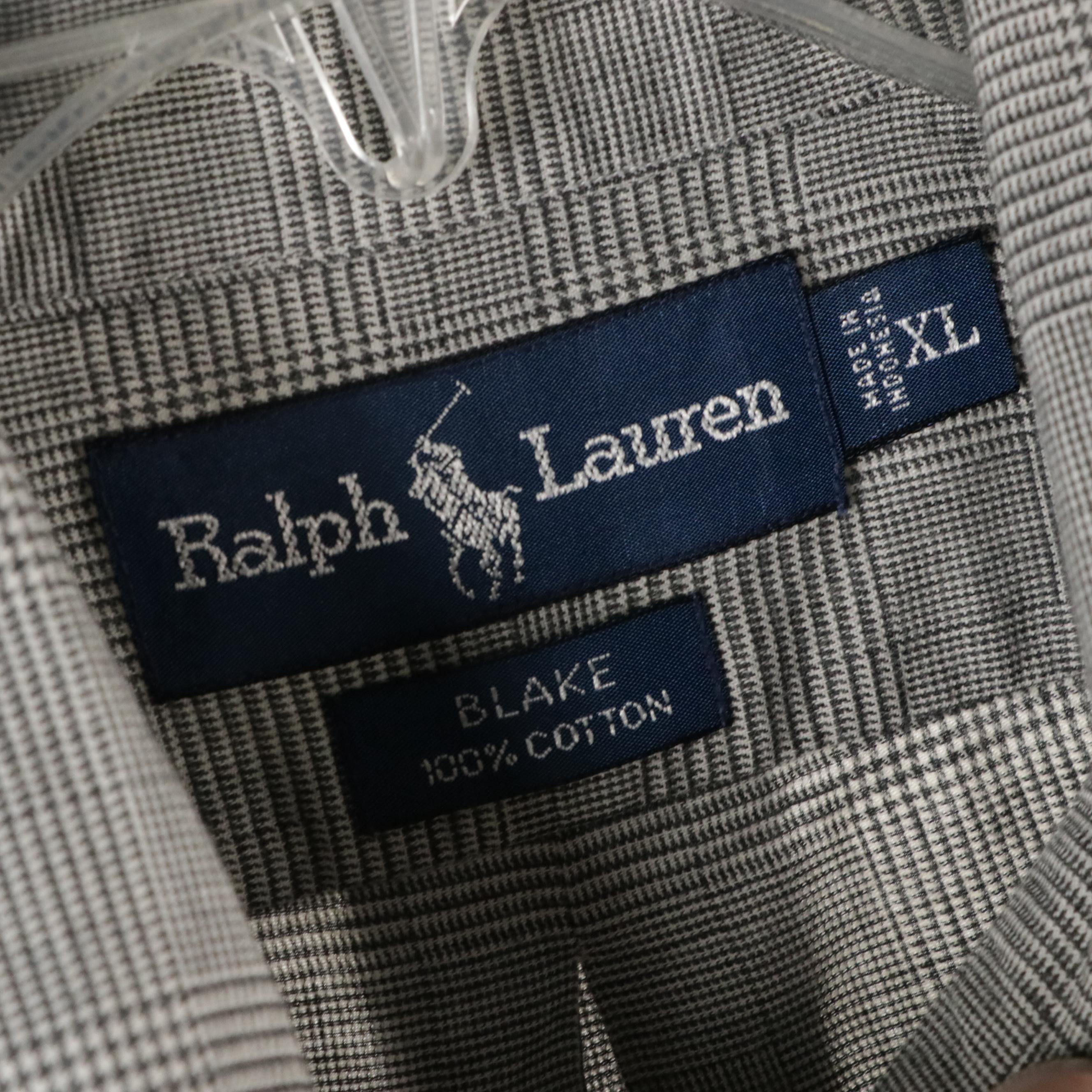 Men's Ralph Lauren and Perry Ellis Long Sleeve Button Down Shirts