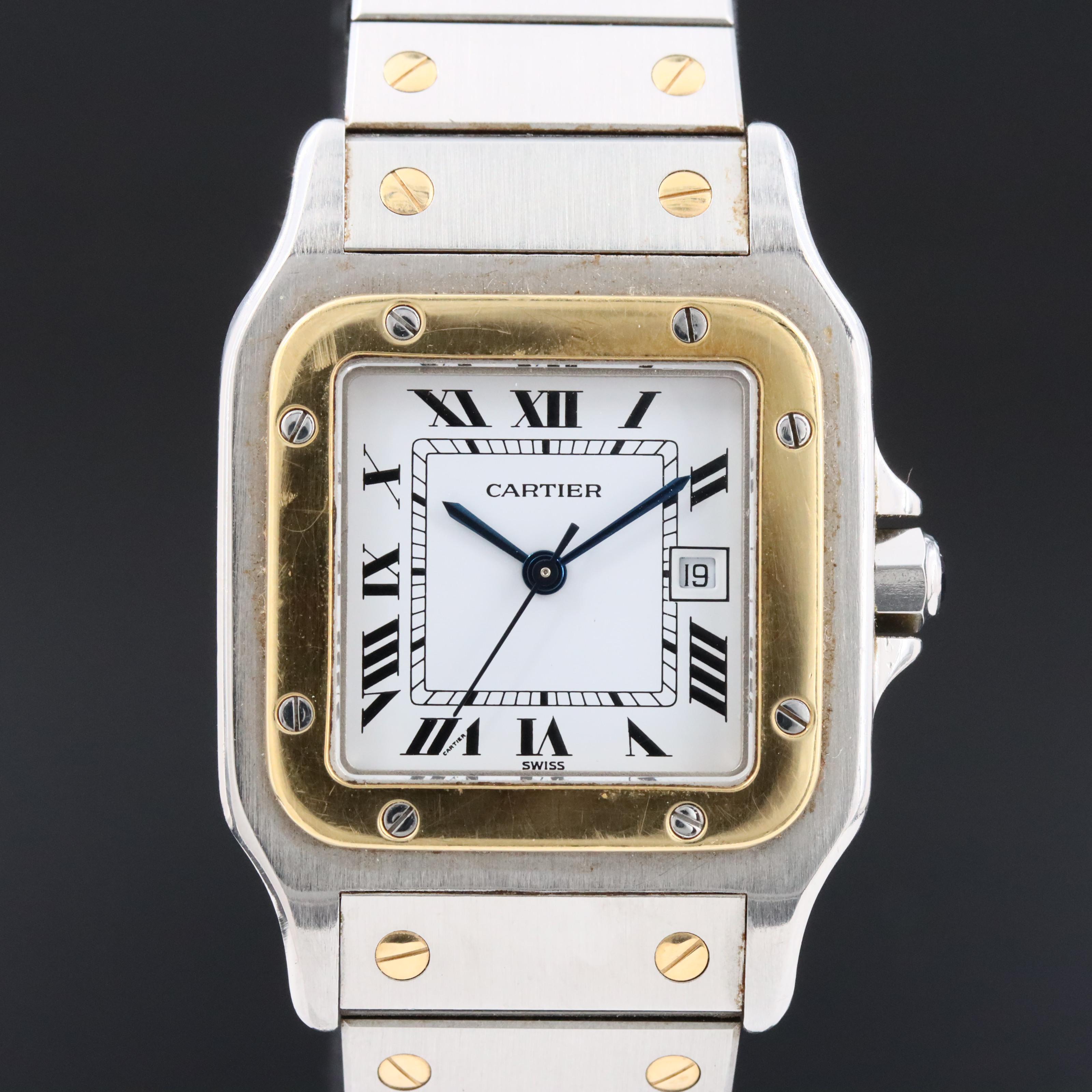 Cartier Santos Carrée Vintage Watch c.1980's