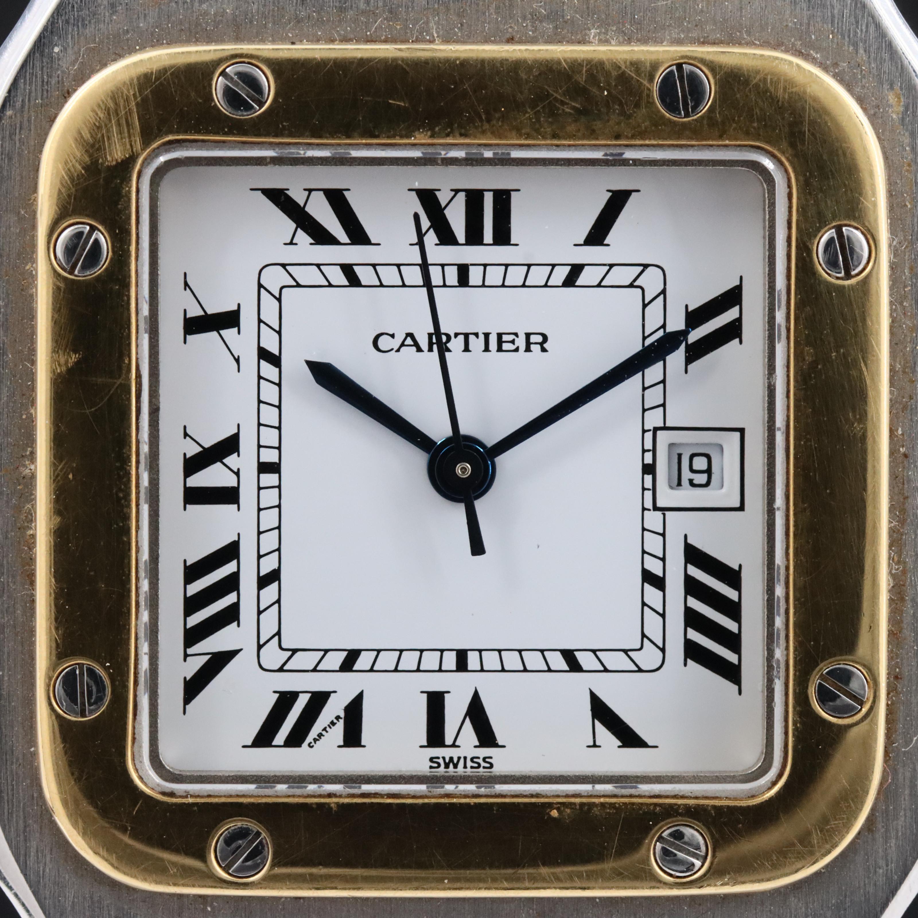 Cartier Santos Carrée Vintage Watch c.1980's