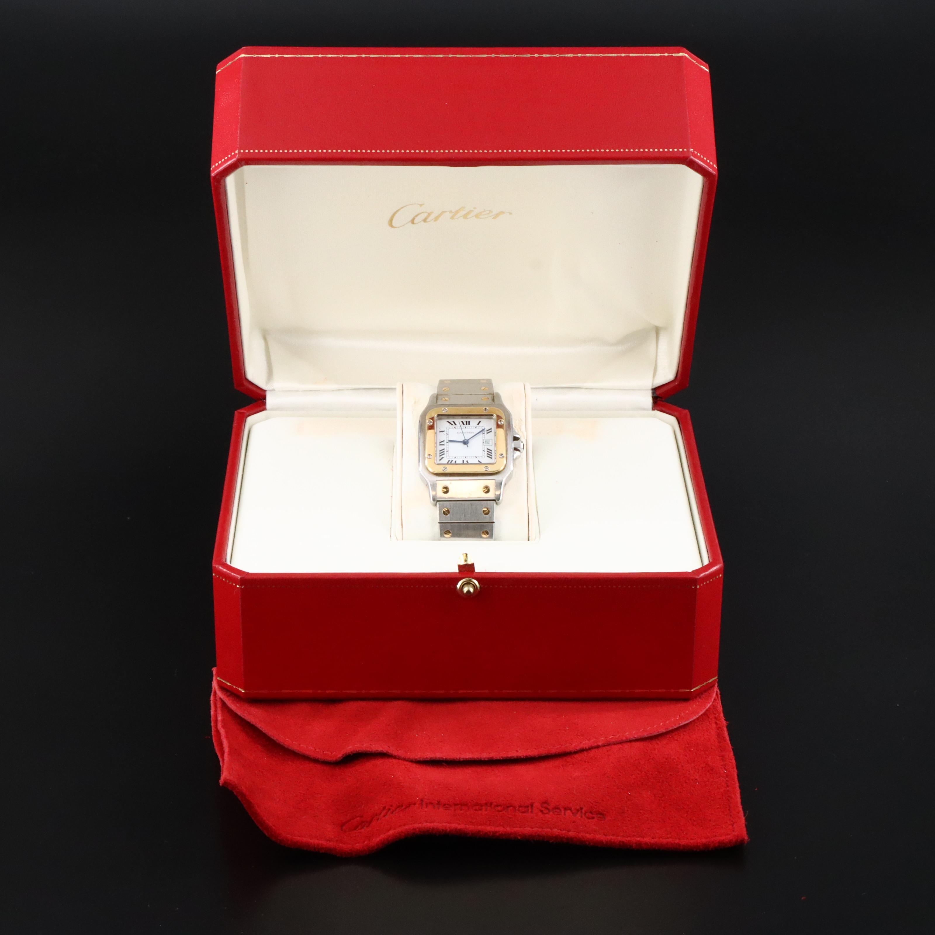 Cartier Santos Carrée Vintage Watch c.1980's