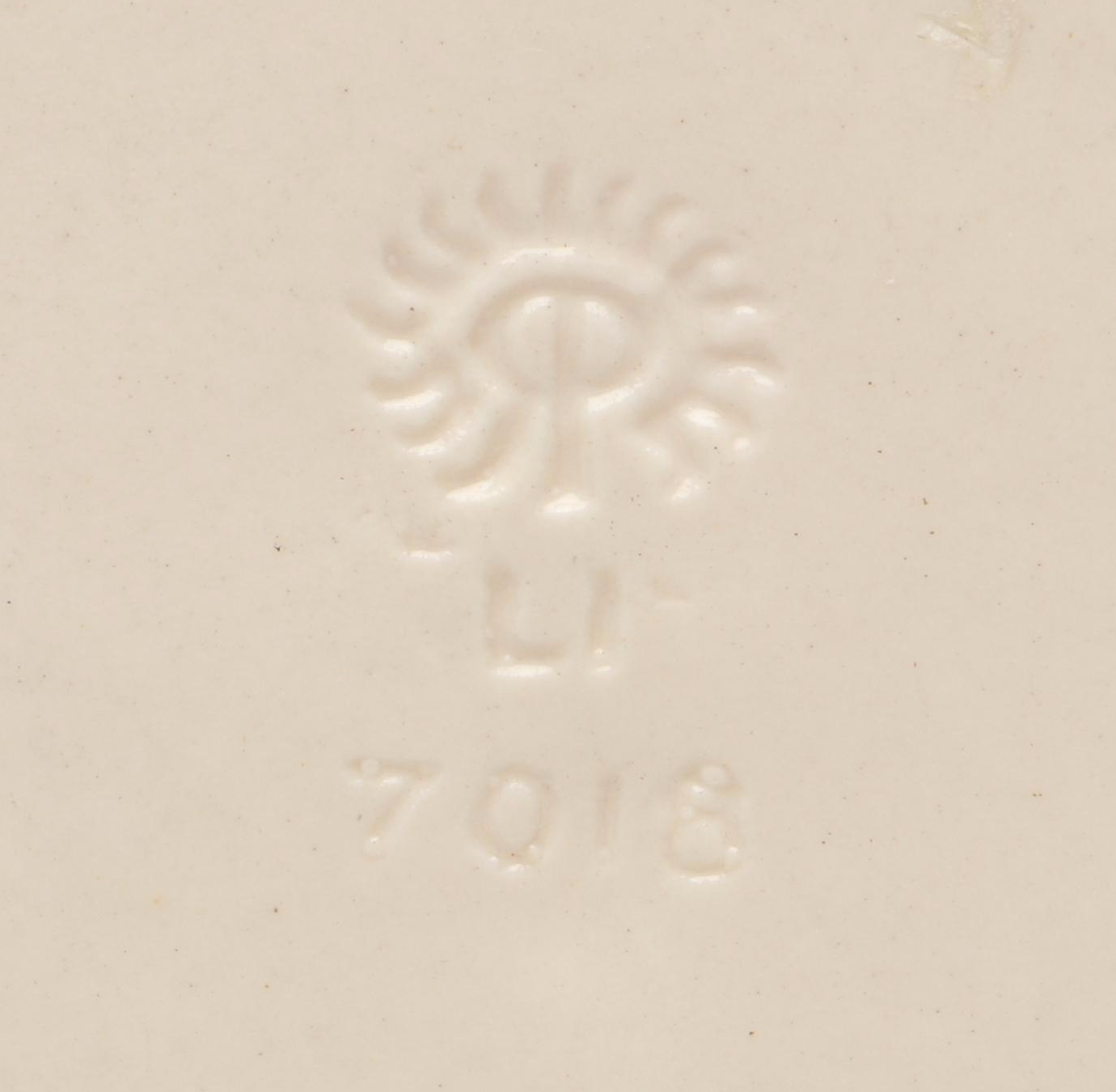 Rookwood Pottery Matte Glaze Vase and Acorn Plate, 1945 & 1951