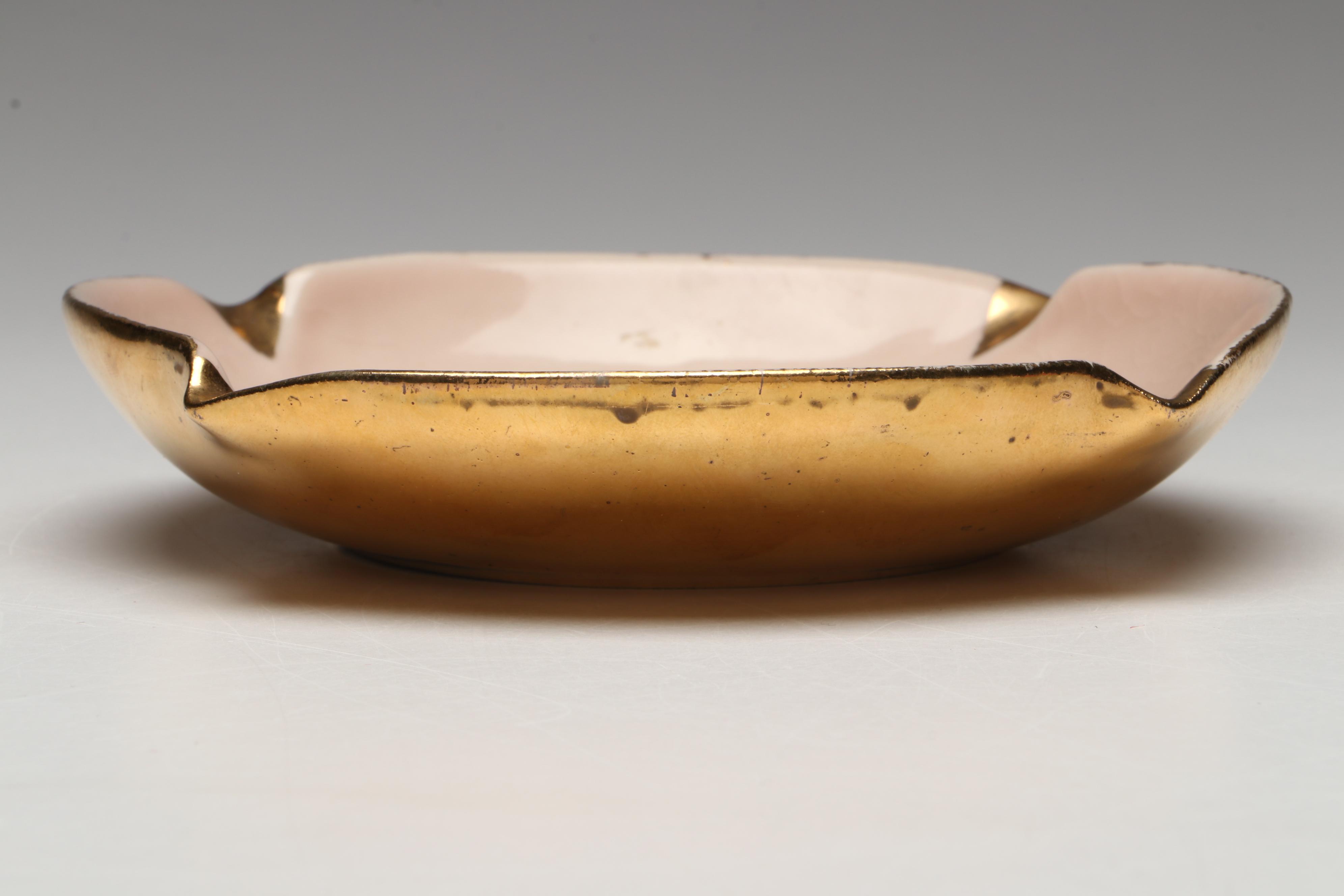 Rookwood Pottery Matte Glaze Vase and Acorn Plate, 1945 & 1951