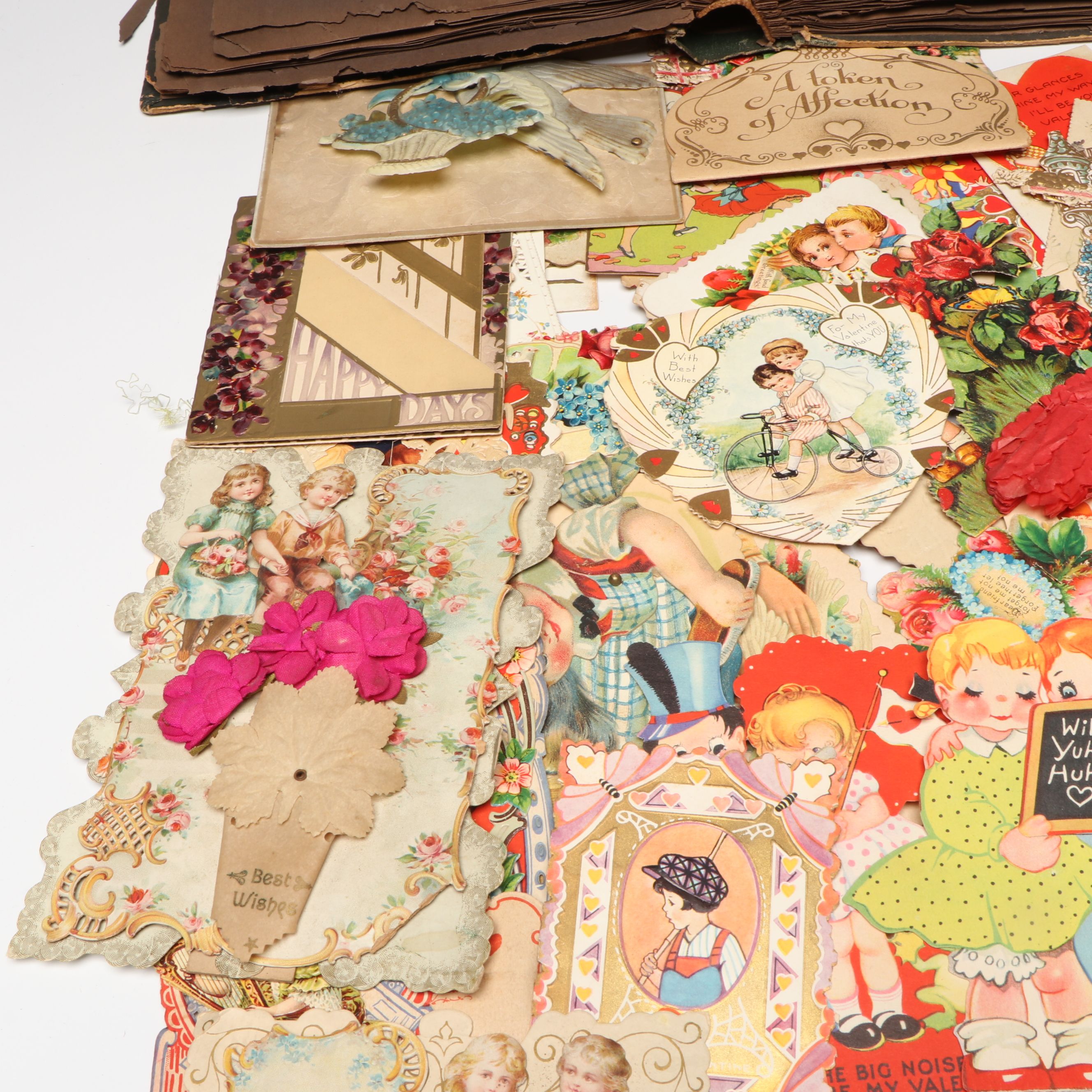 Valentine's Day, Birthday with Other Postcards and More, Early to Mid-20th C.