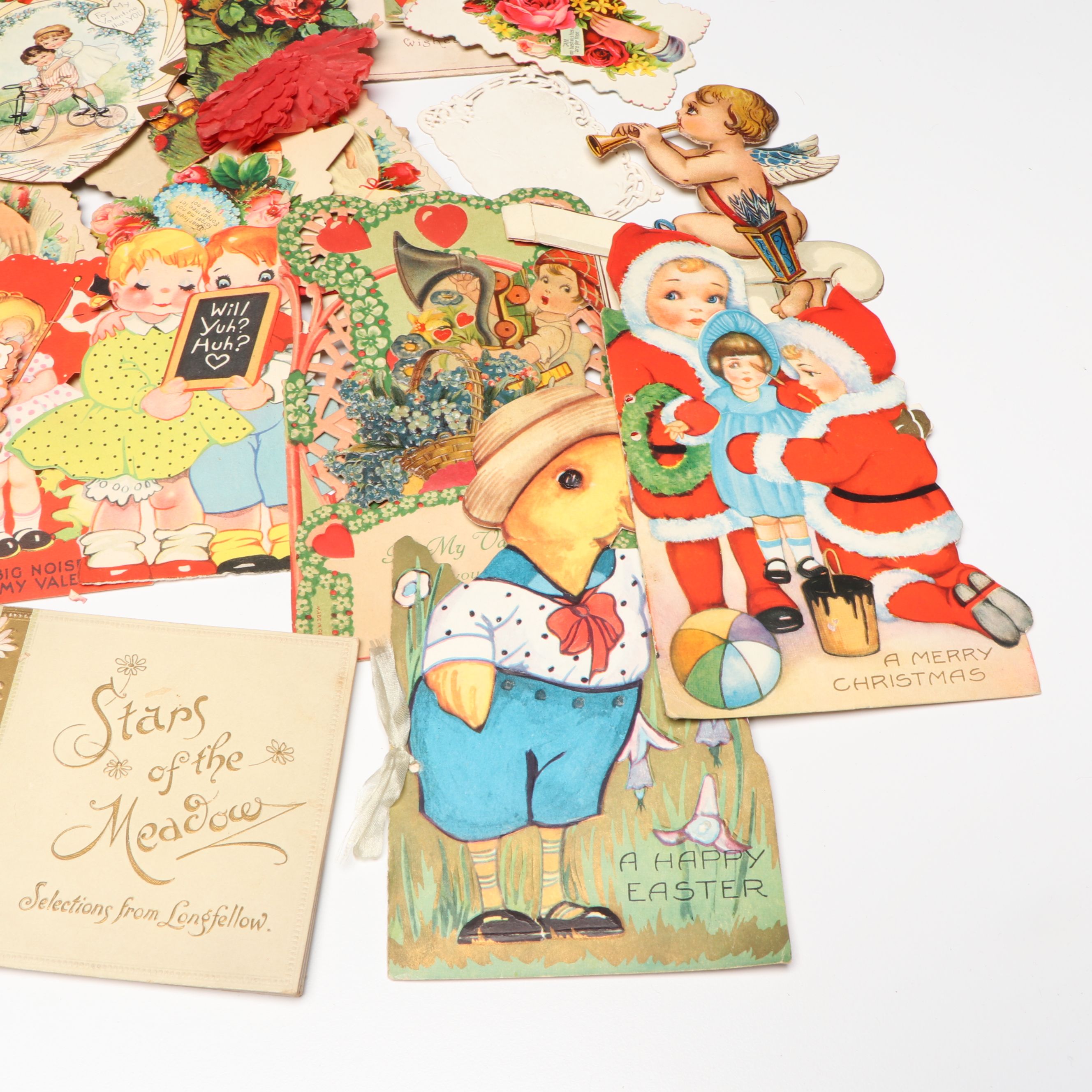 Valentine's Day, Birthday with Other Postcards and More, Early to Mid-20th C.