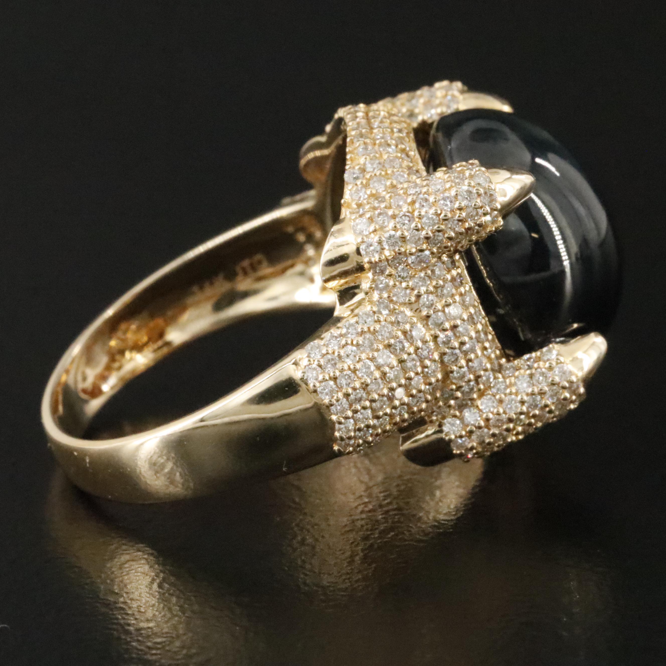 14K 12.16 CT Sapphire and Diamond Ring with IGI Jewelry Report