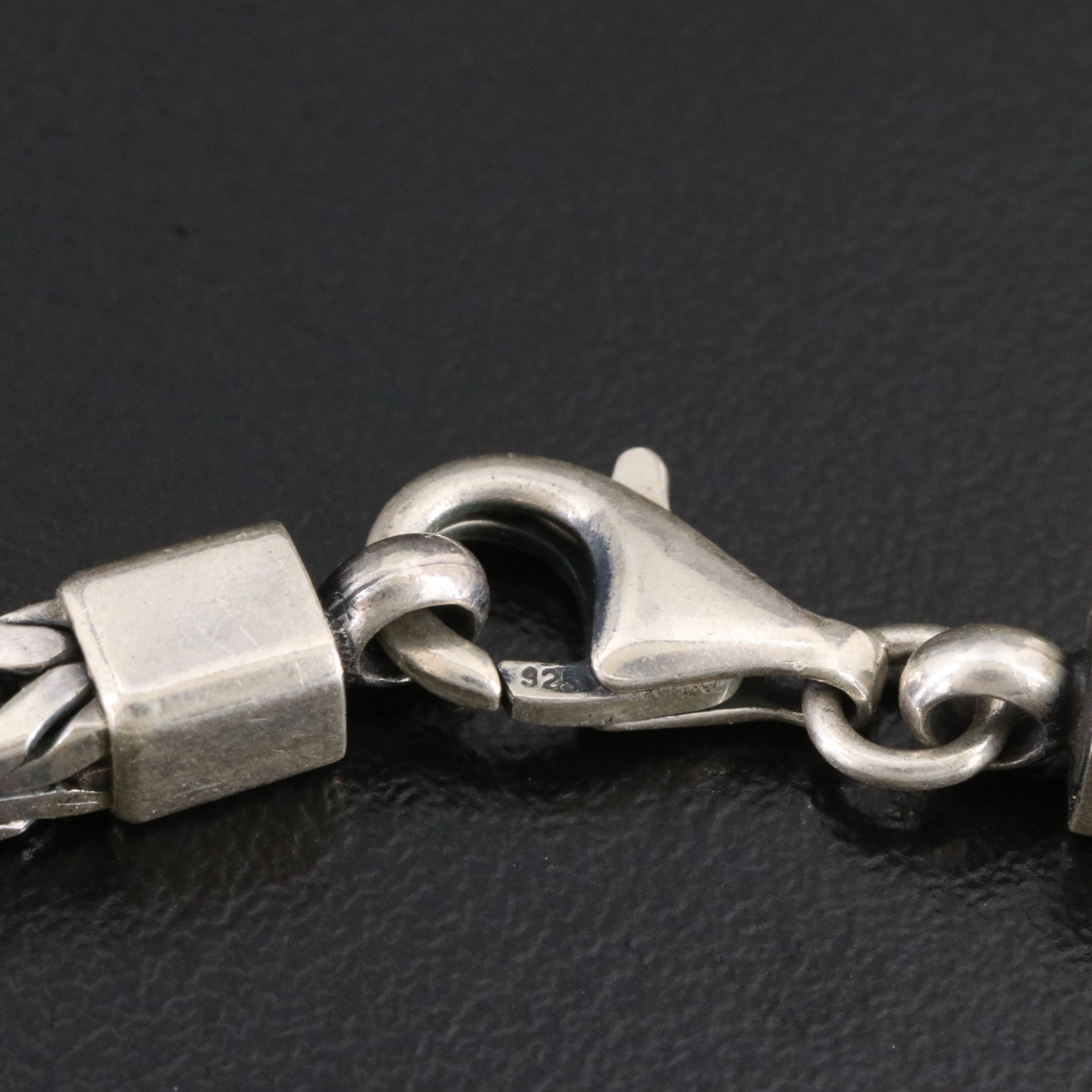 Sterling Foxtail Chain Necklace