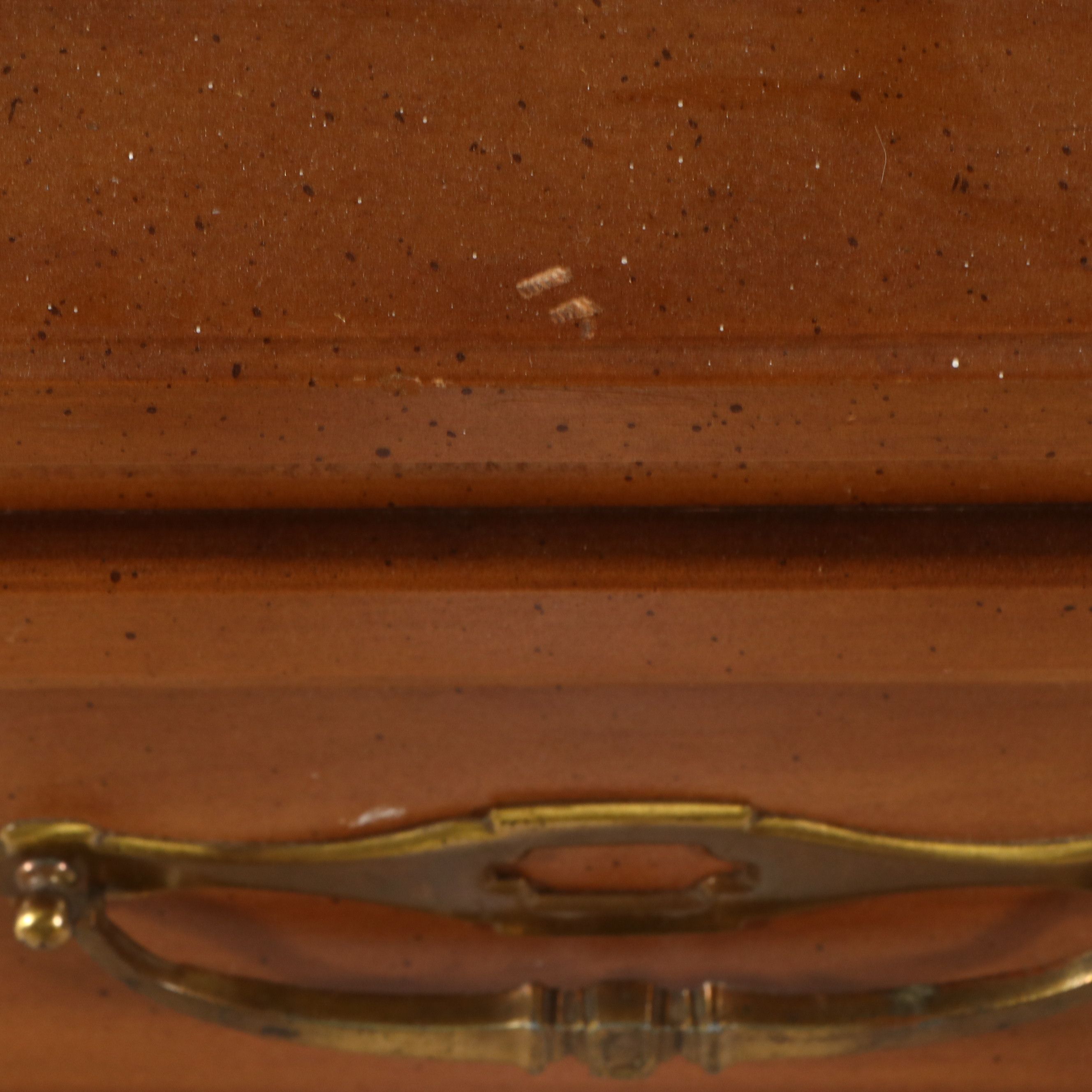 Mid Century Federal Style Walnut Finish Chest of Drawers, Mid to Late 20th C.