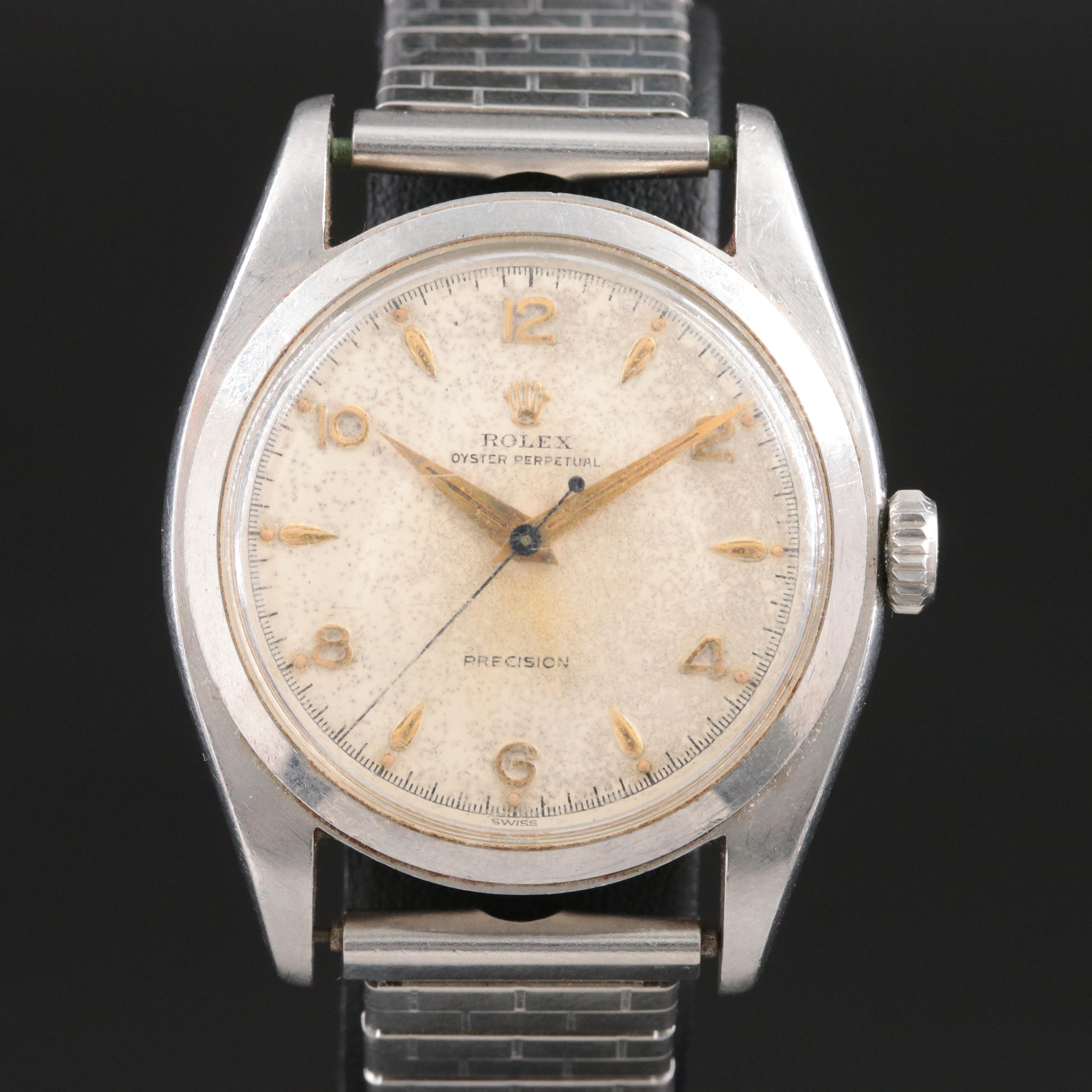 Rolex Oyster Perpetual Precision 6098 Vintage Watch c.1952
