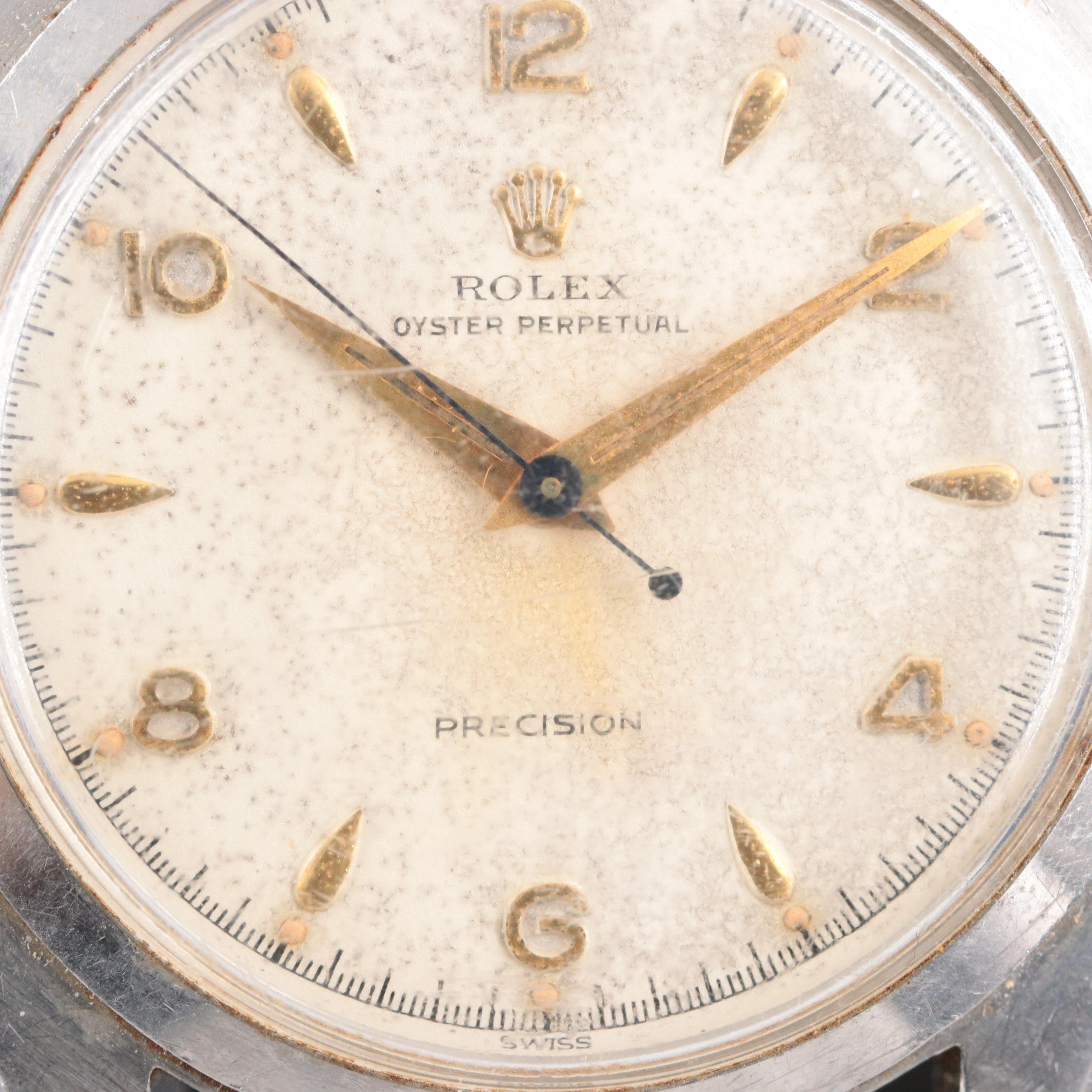 Rolex Oyster Perpetual Precision 6098 Vintage Watch c.1952
