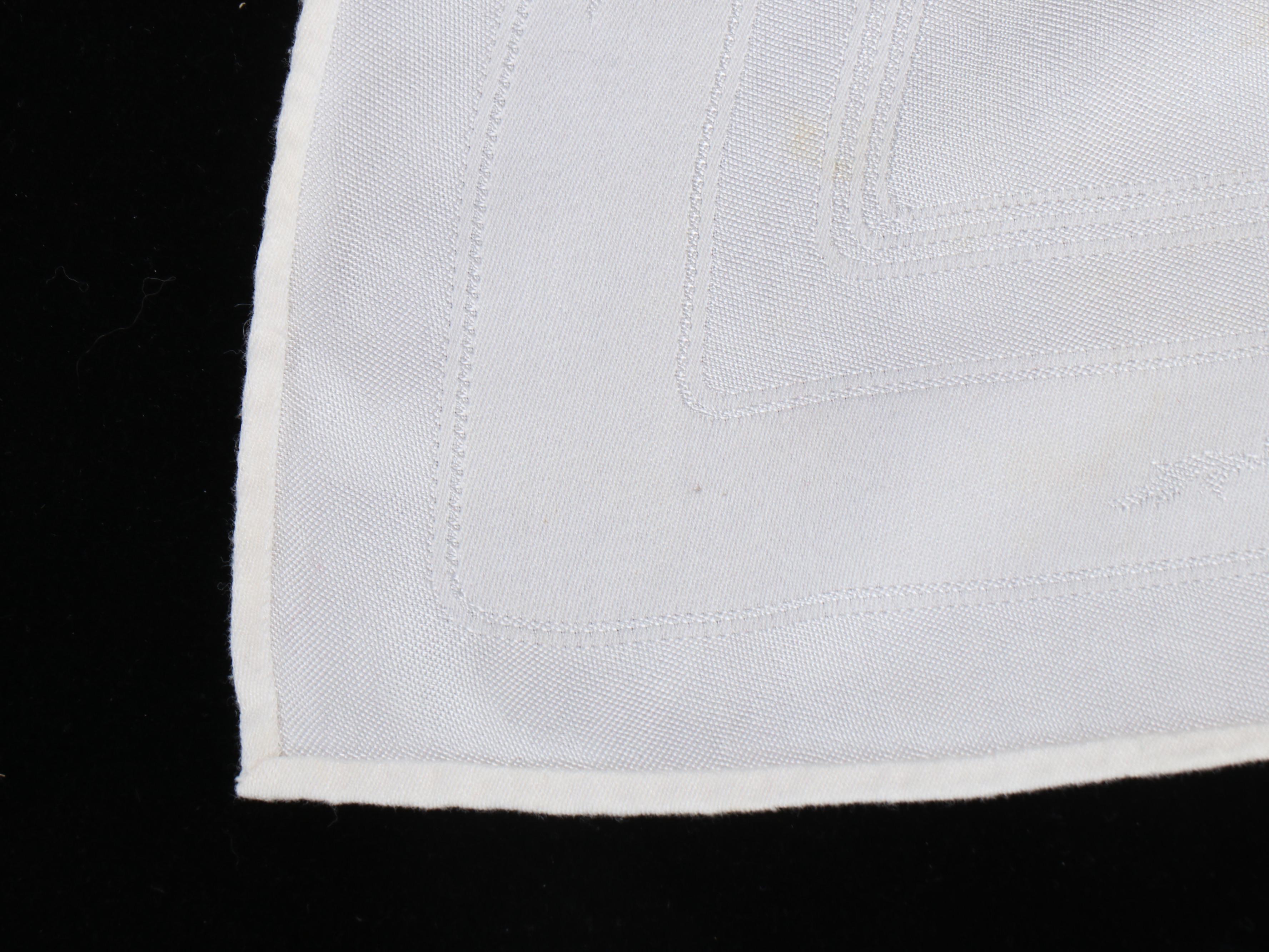 Vintage Embroidered and Other Table Linens