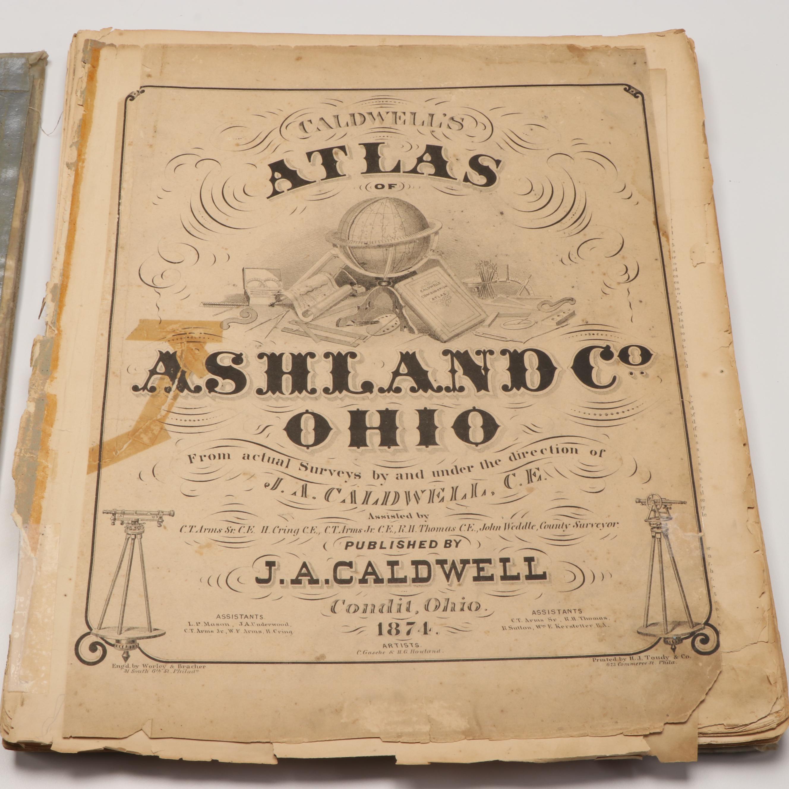 Caldwell's Atlas of Ashland Co. Ohio, 1874