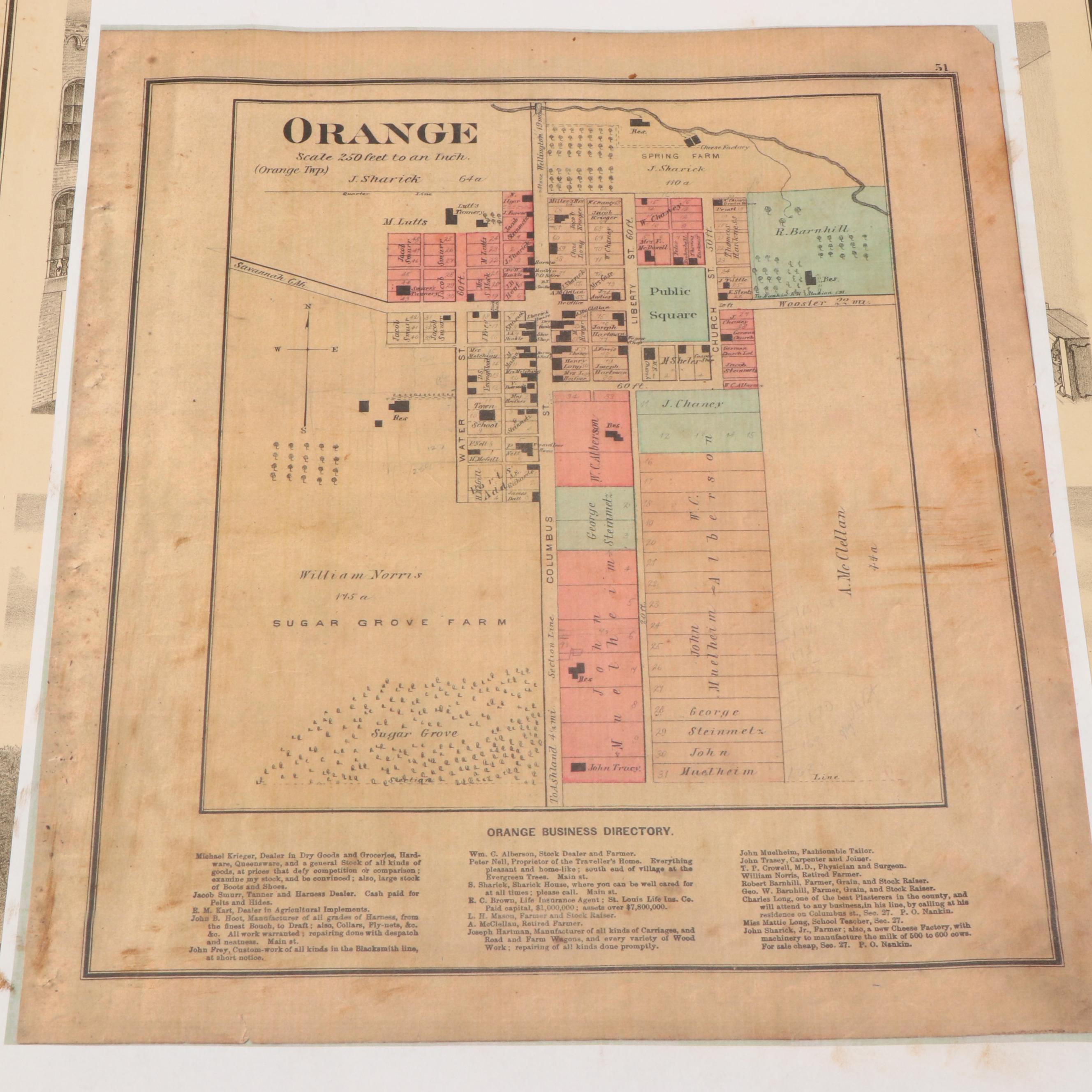 Caldwell's Atlas of Ashland Co. Ohio, 1874