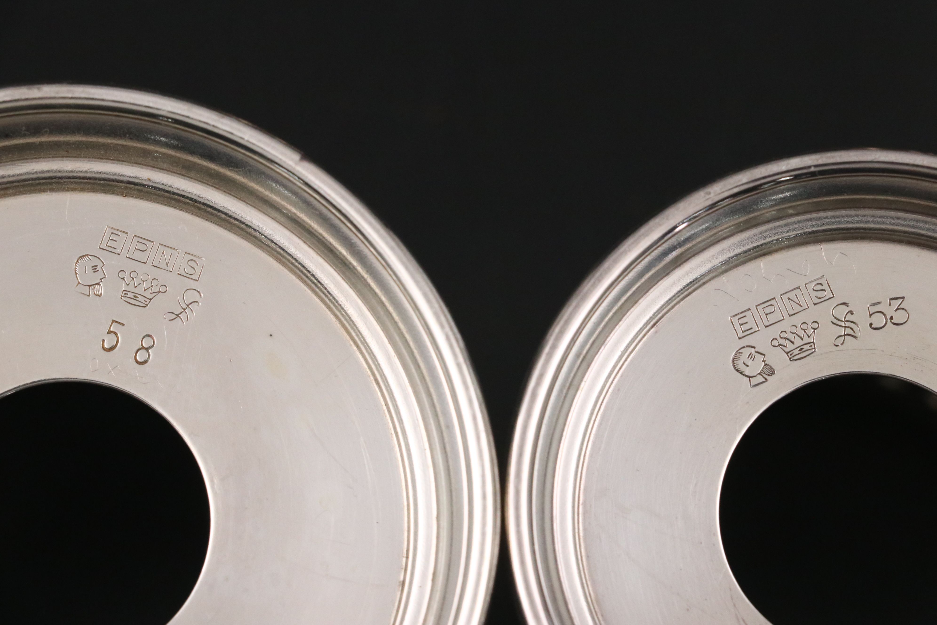 Silver Plate Divided Dish, Coasters, Brandy Warmer, and More Table Accessories