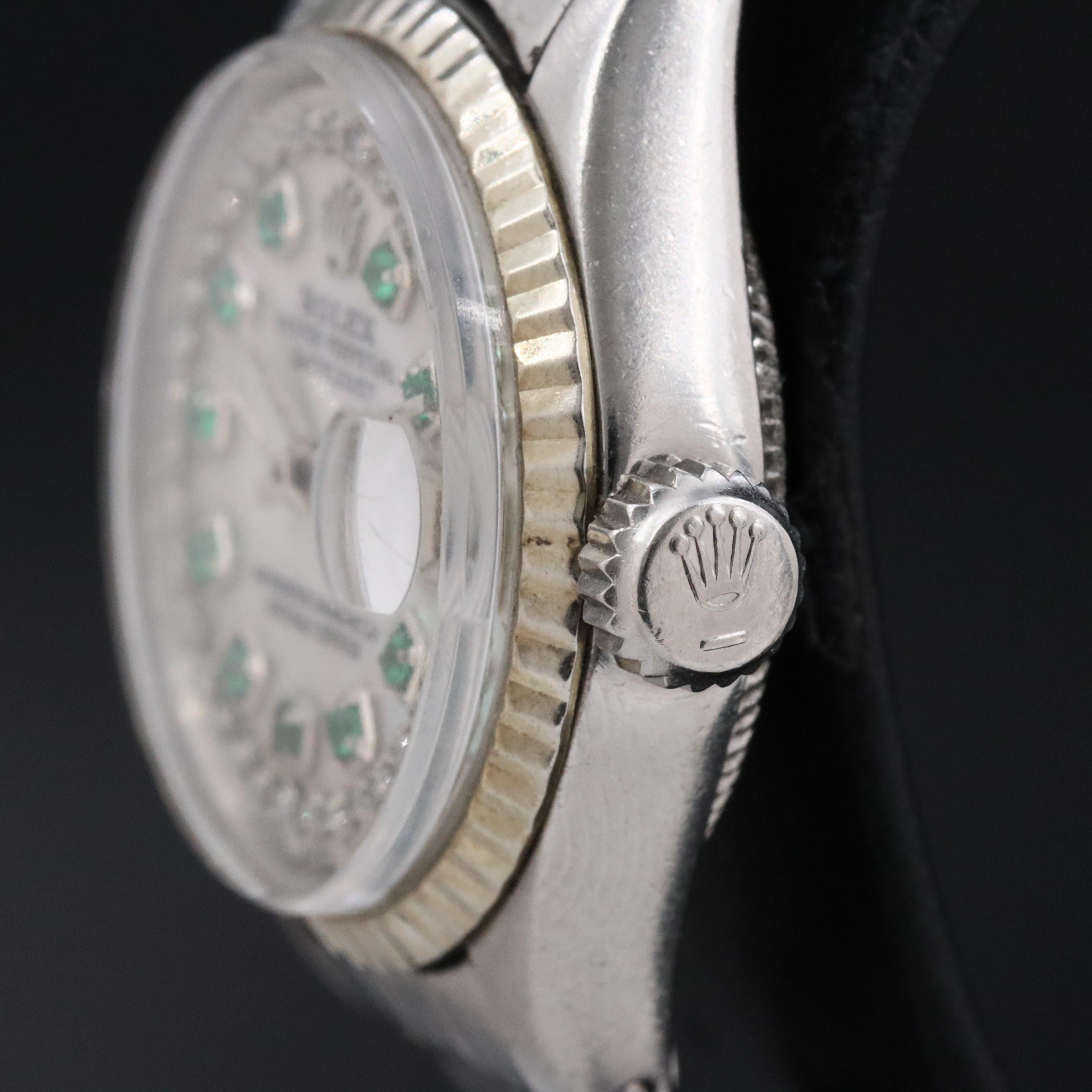 Rolex Datejust 6517 Custom Diamond Dial Watch c.1969