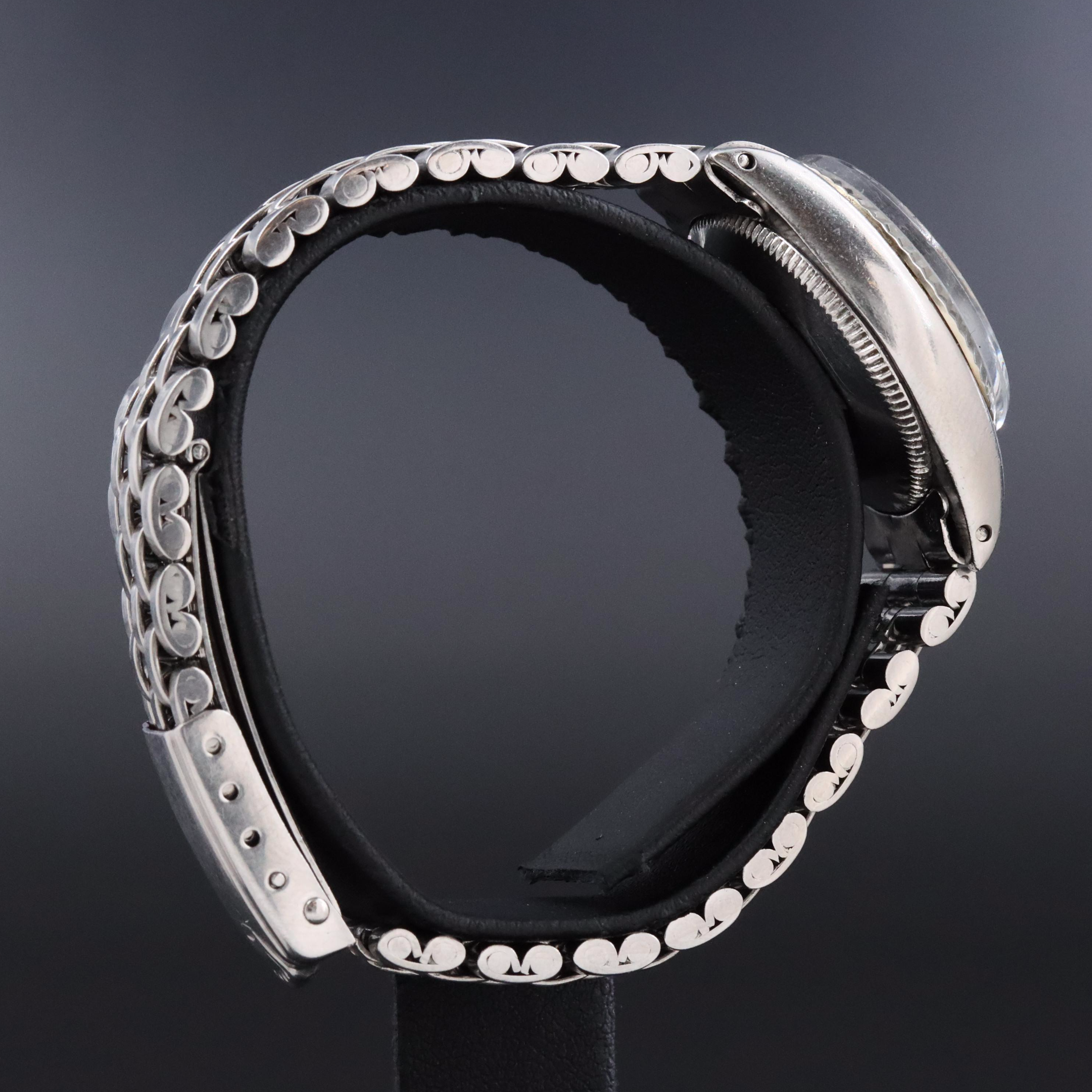 Rolex Datejust 6517 Custom Diamond Dial Watch c.1969