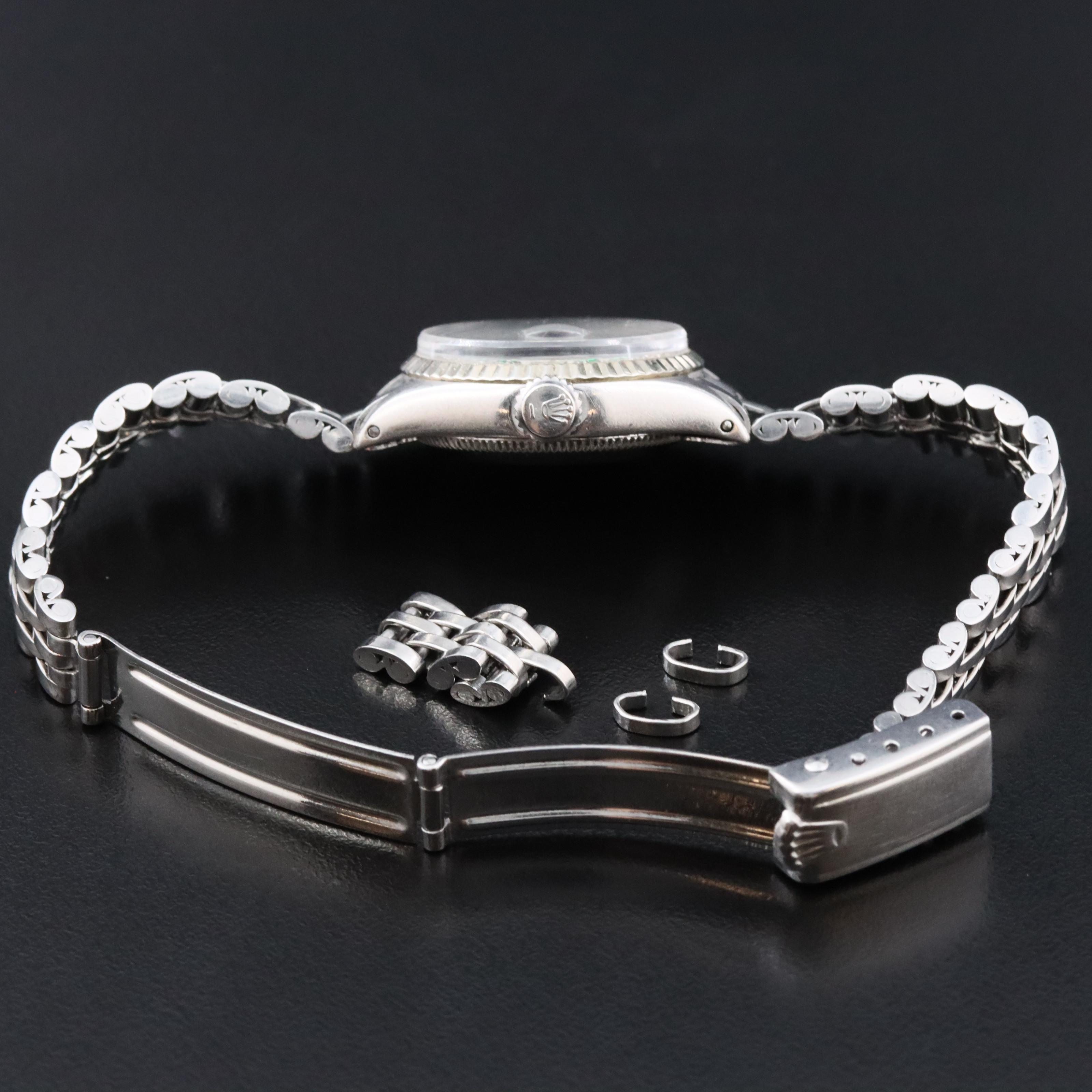 Rolex Datejust 6517 Custom Diamond Dial Watch c.1969