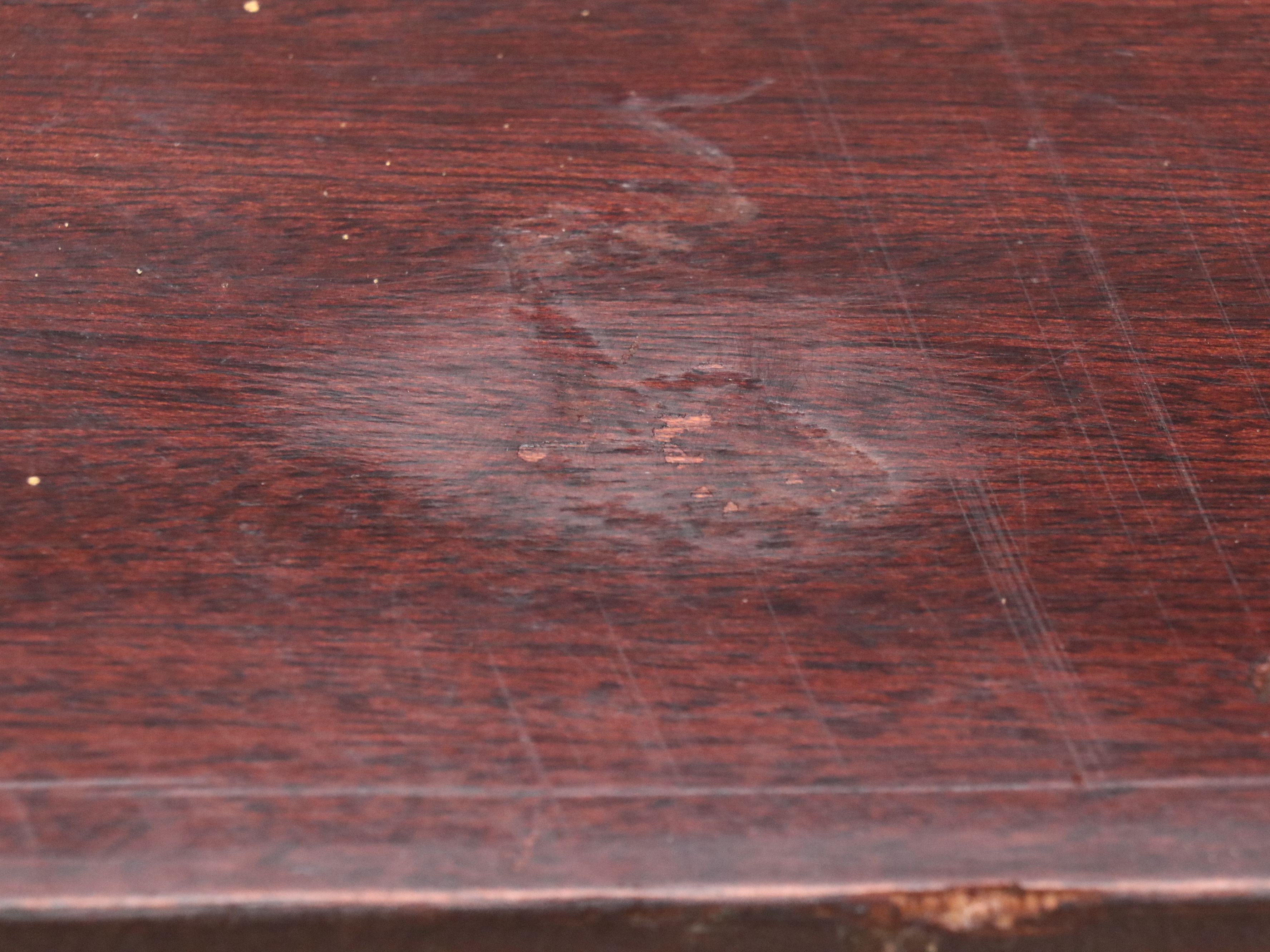 Louis XVI Style Mahogany Vitrine Sideboard with Mirrored Side Galleries