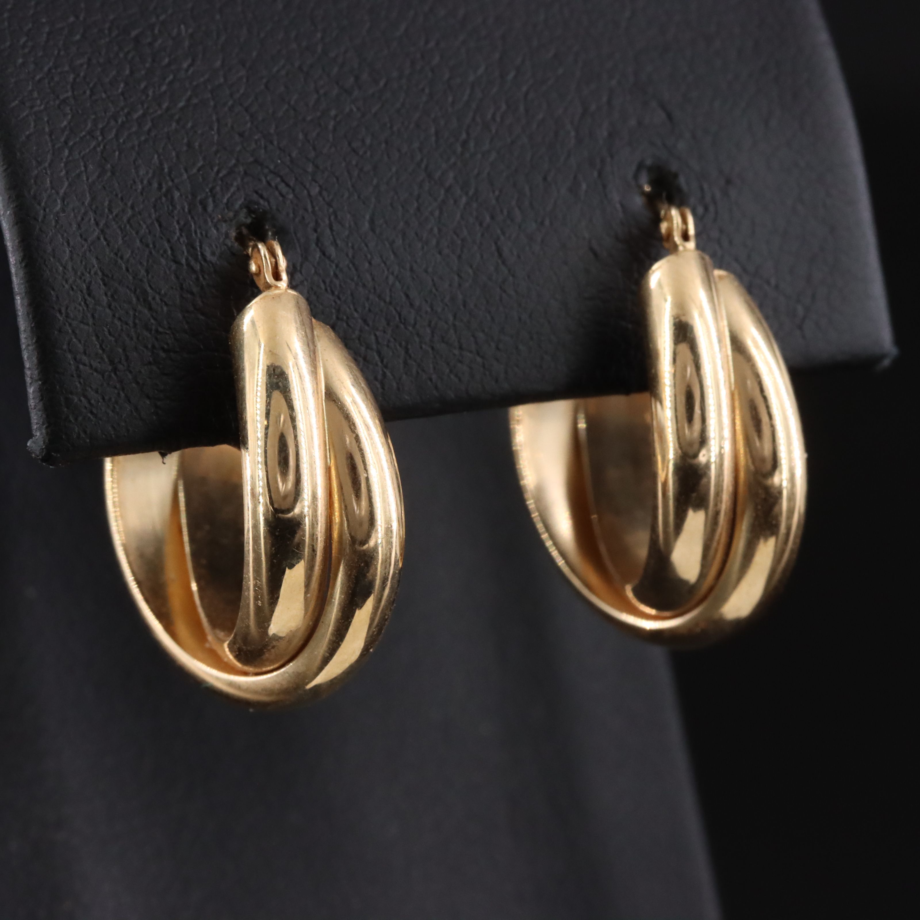 Michael Anthony 14K Twist Hoops