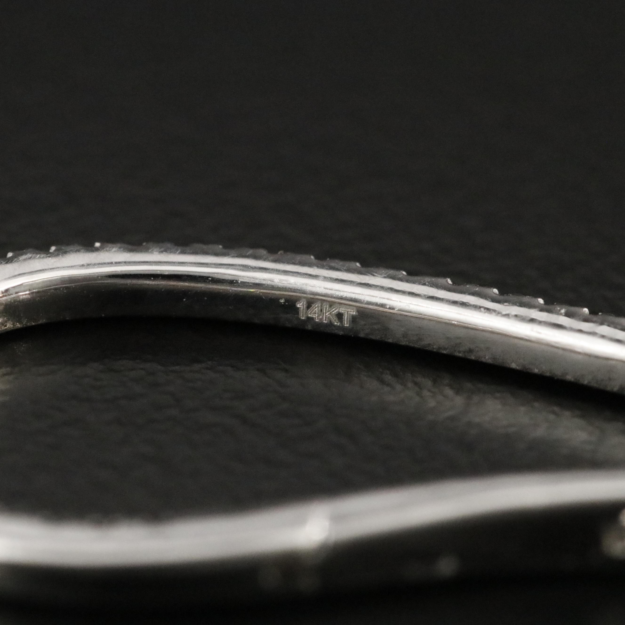 14K 0.31 CTW Diamond Inside-Out Hoops