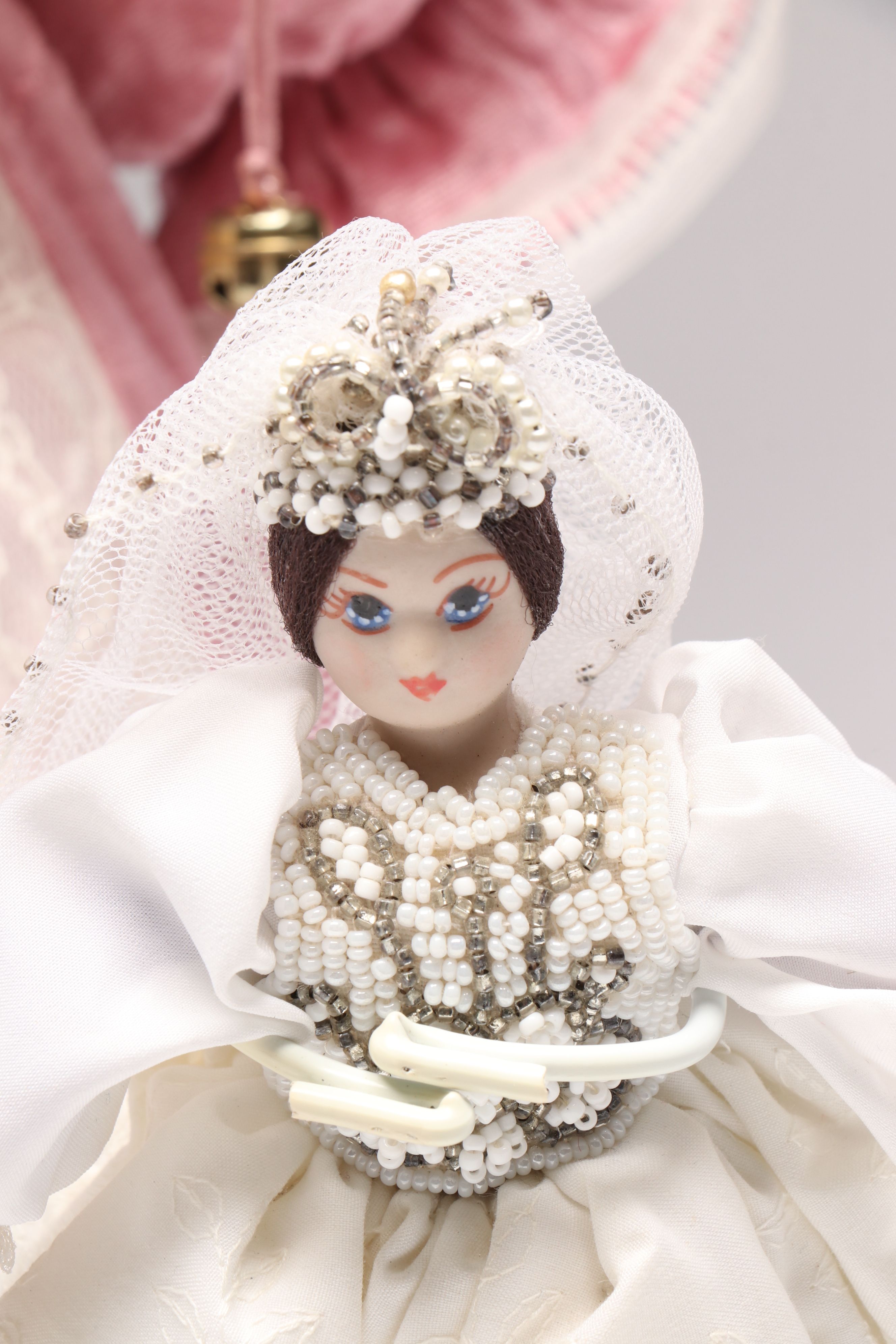 House of Lloyd "Dancing Pierrot Doll" with Other Jester and Bridal Dolls