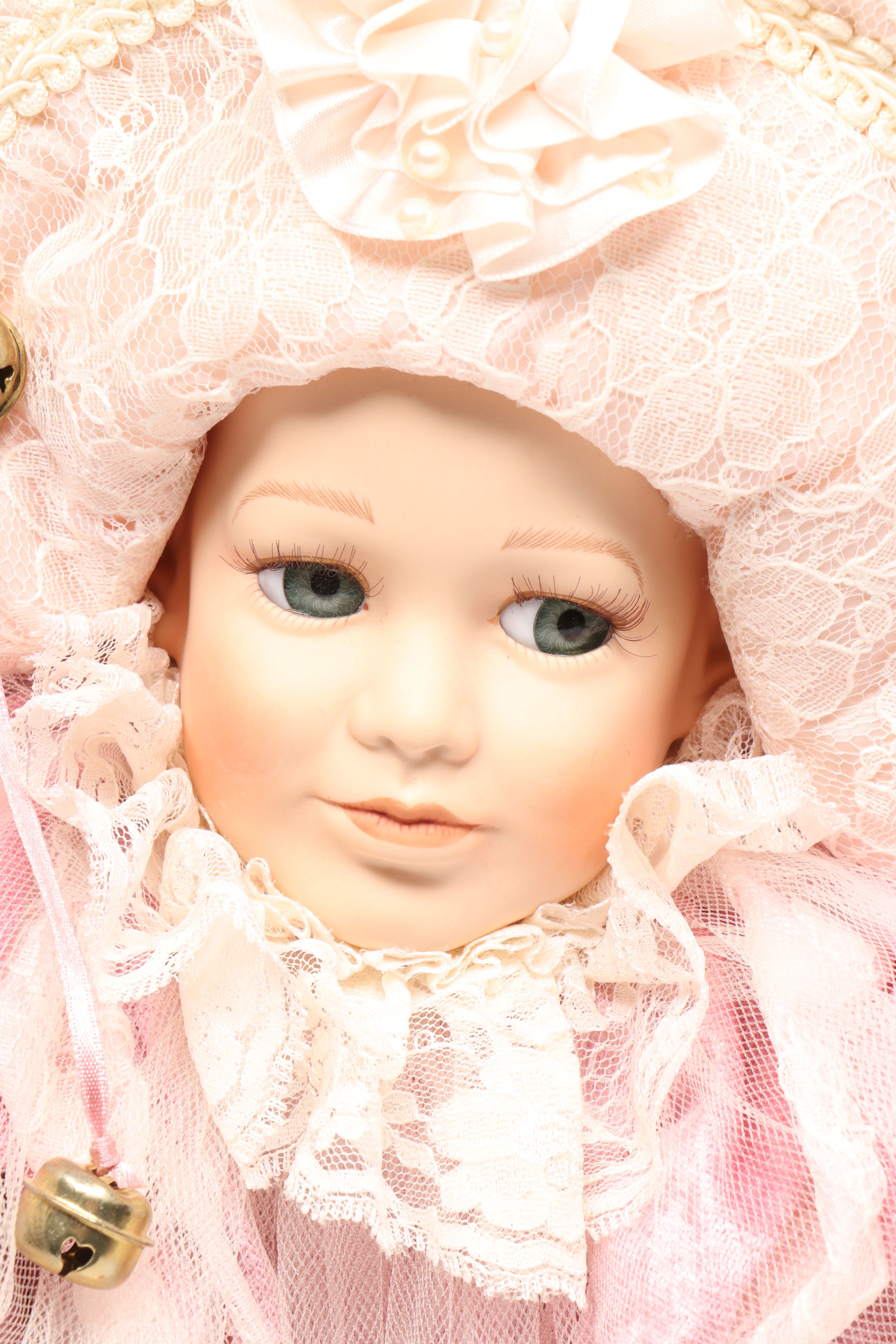 House of Lloyd "Dancing Pierrot Doll" with Other Jester and Bridal Dolls