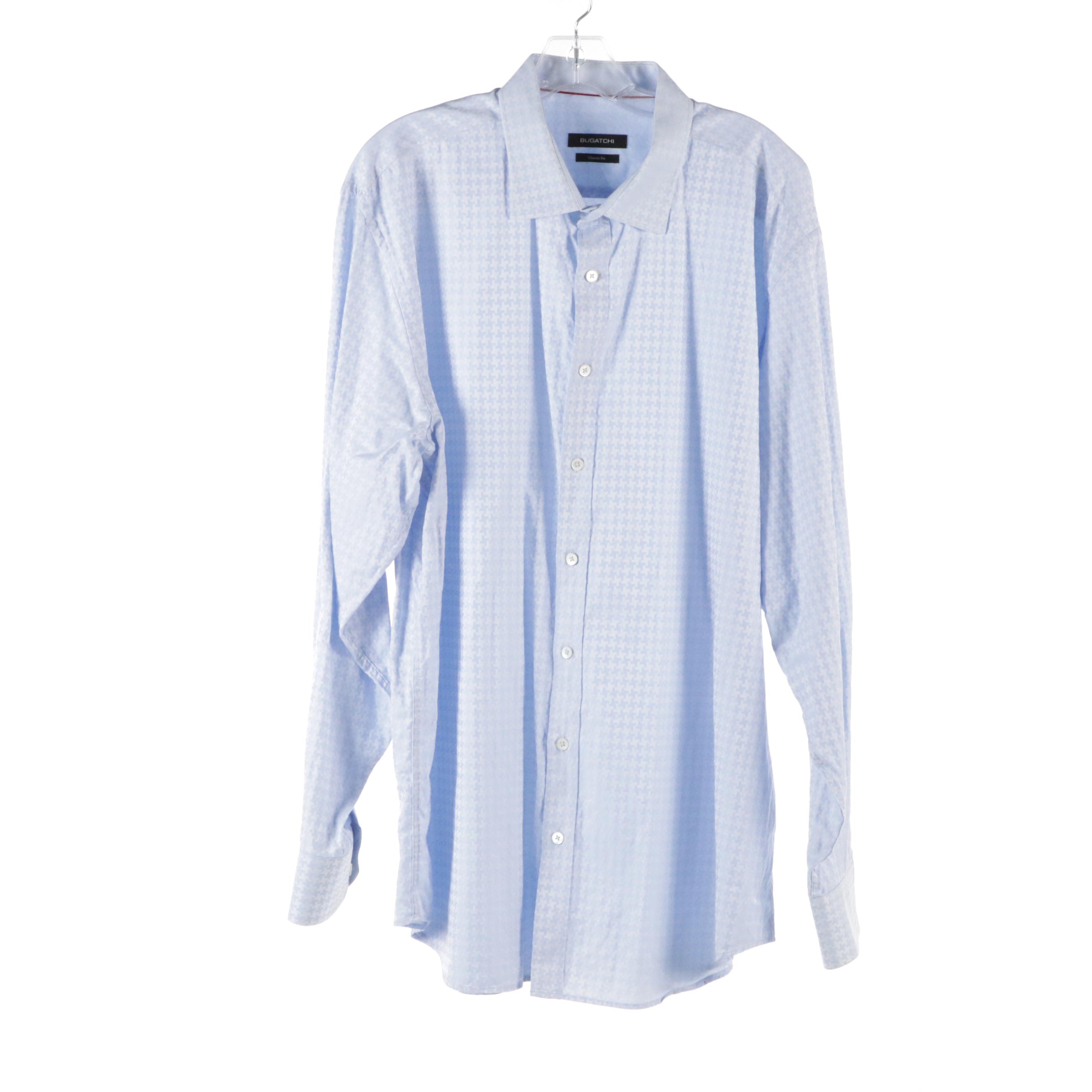 Men's Bugatchi Long Sleeve Button-Up Shirt and Polo Shirts