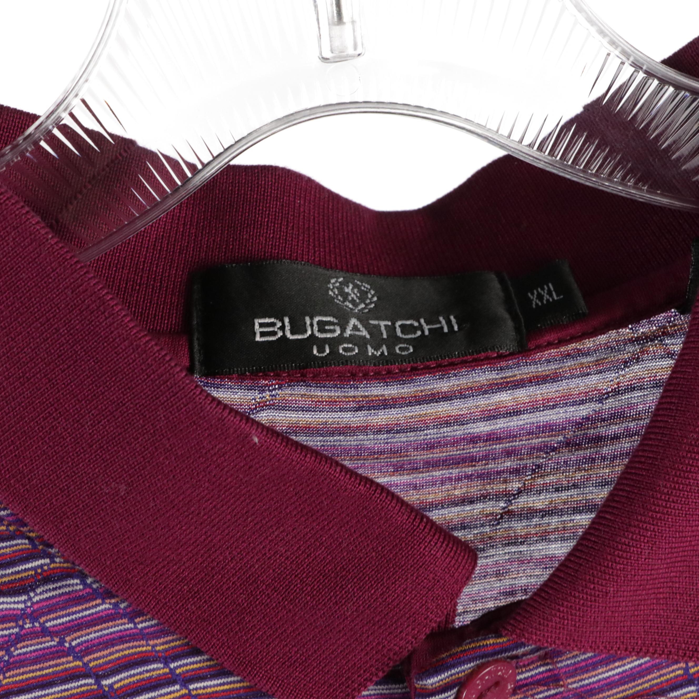 Men's Bugatchi Long Sleeve Button-Up Shirt and Polo Shirts