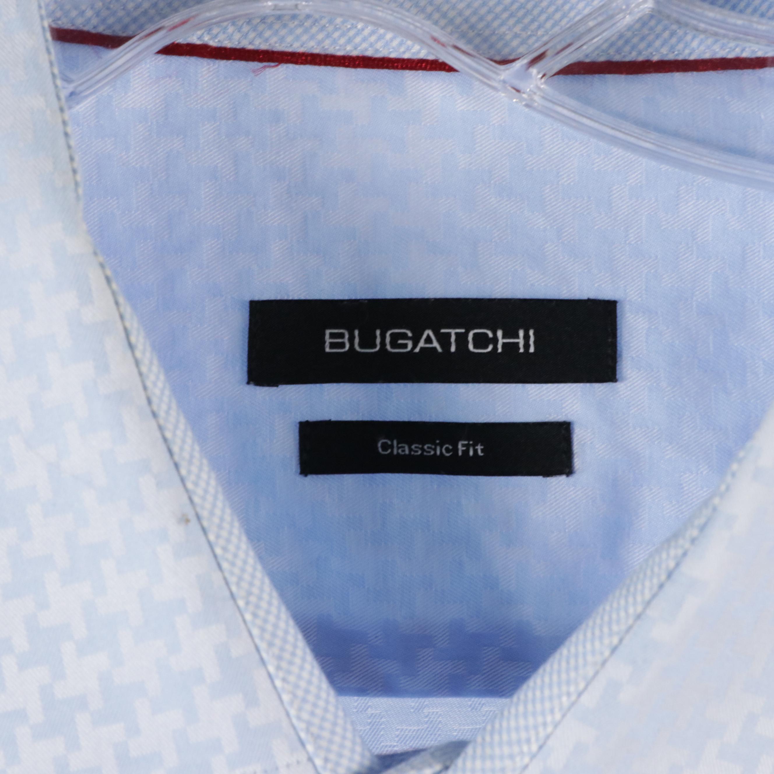 Men's Bugatchi Long Sleeve Button-Up Shirt and Polo Shirts
