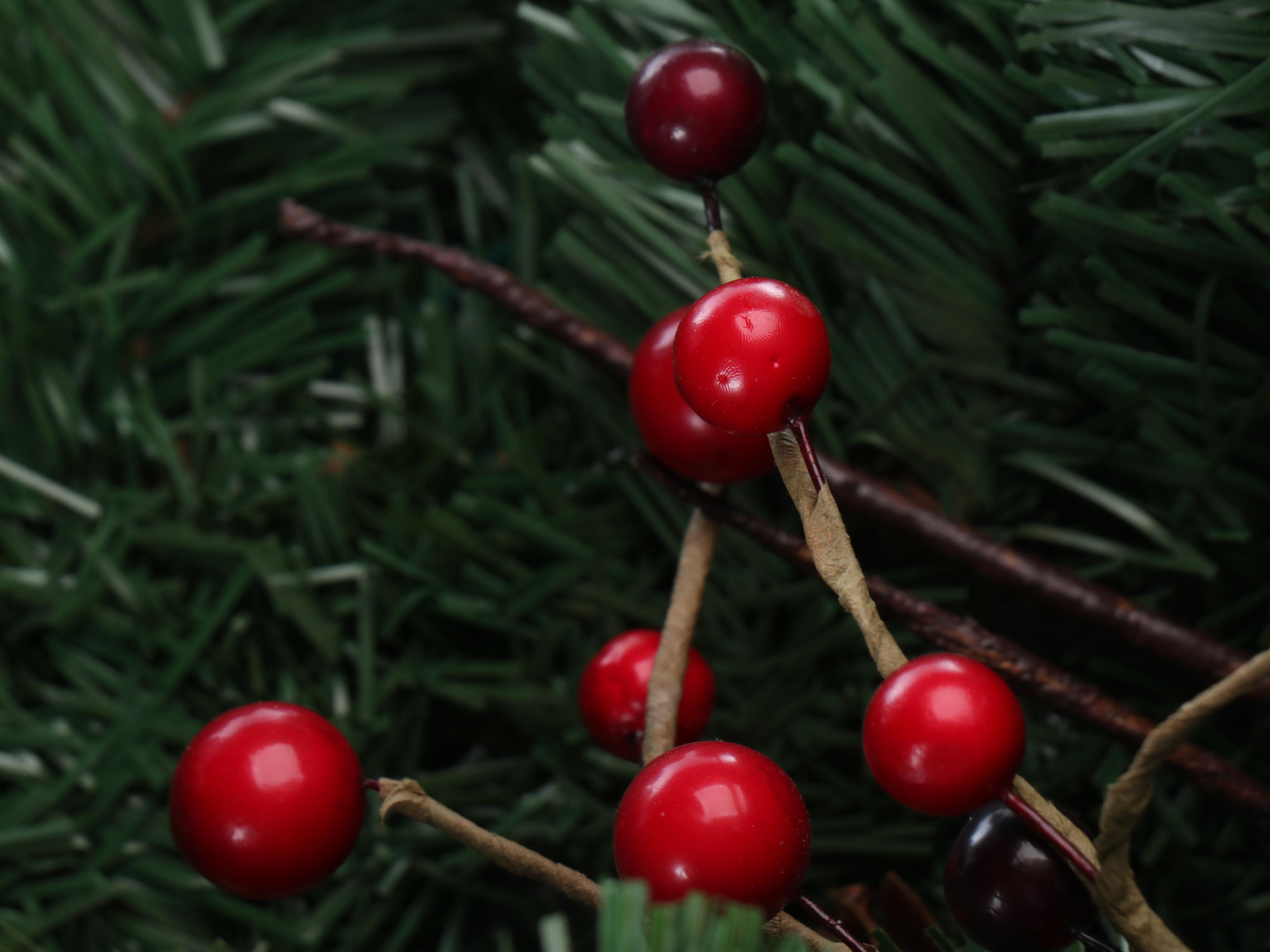 Frontgate Holiday Collection Light-Up Artificial Evergreen Garlands