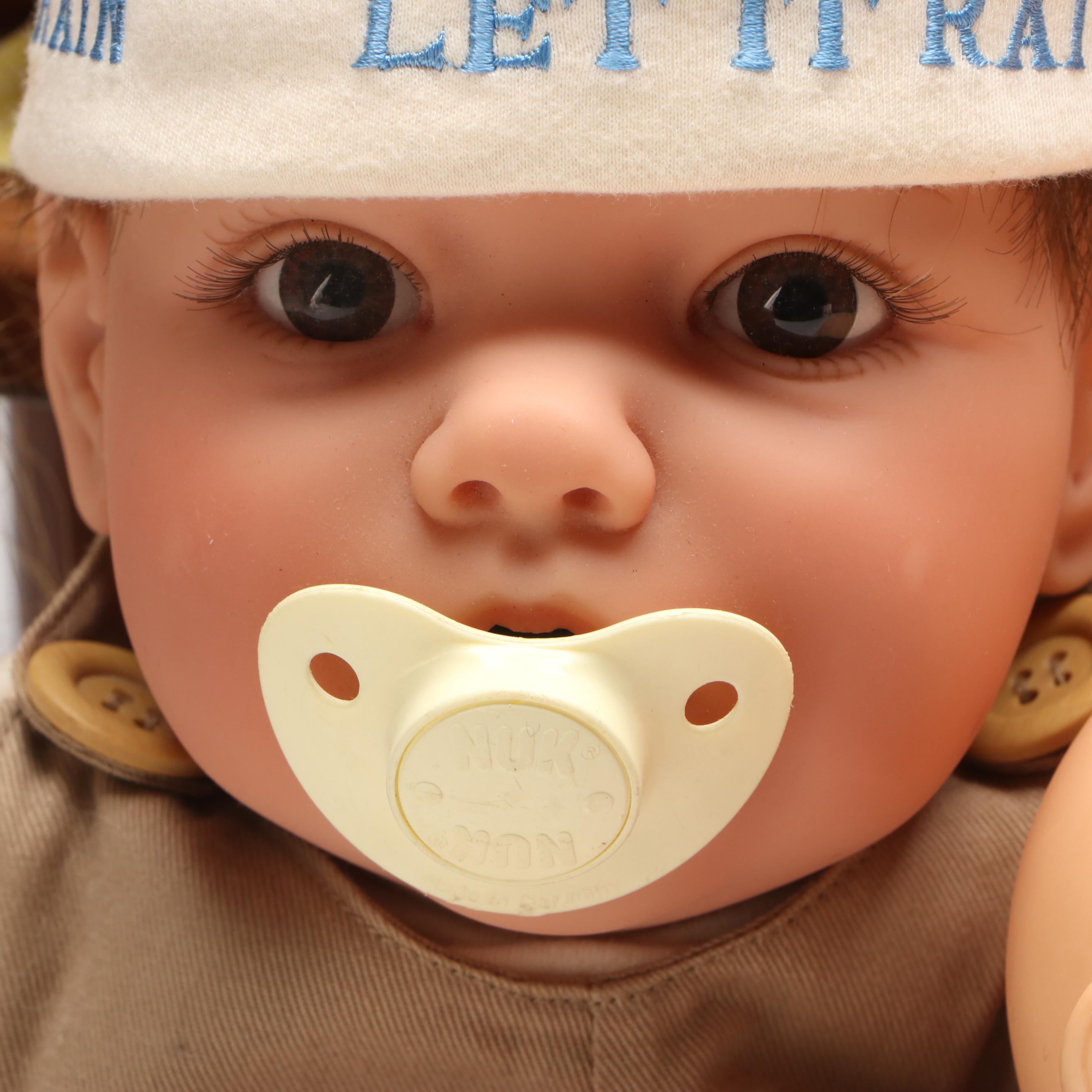 Cabbage Patch Kids, Lee Middleton with More Dolls and Cradle