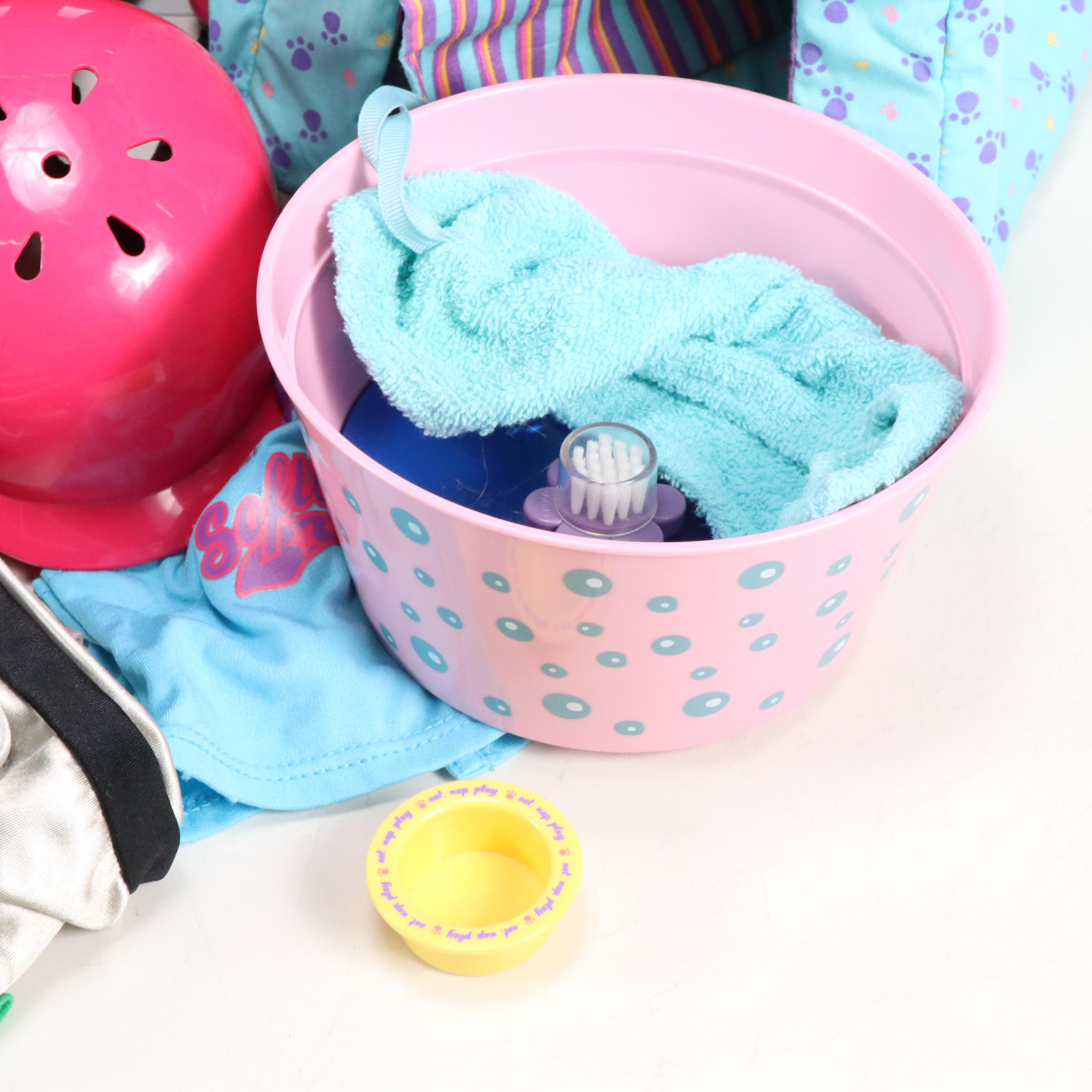 American Girl Dolls with Bunk Bed, Companion Pets, and More Accessories