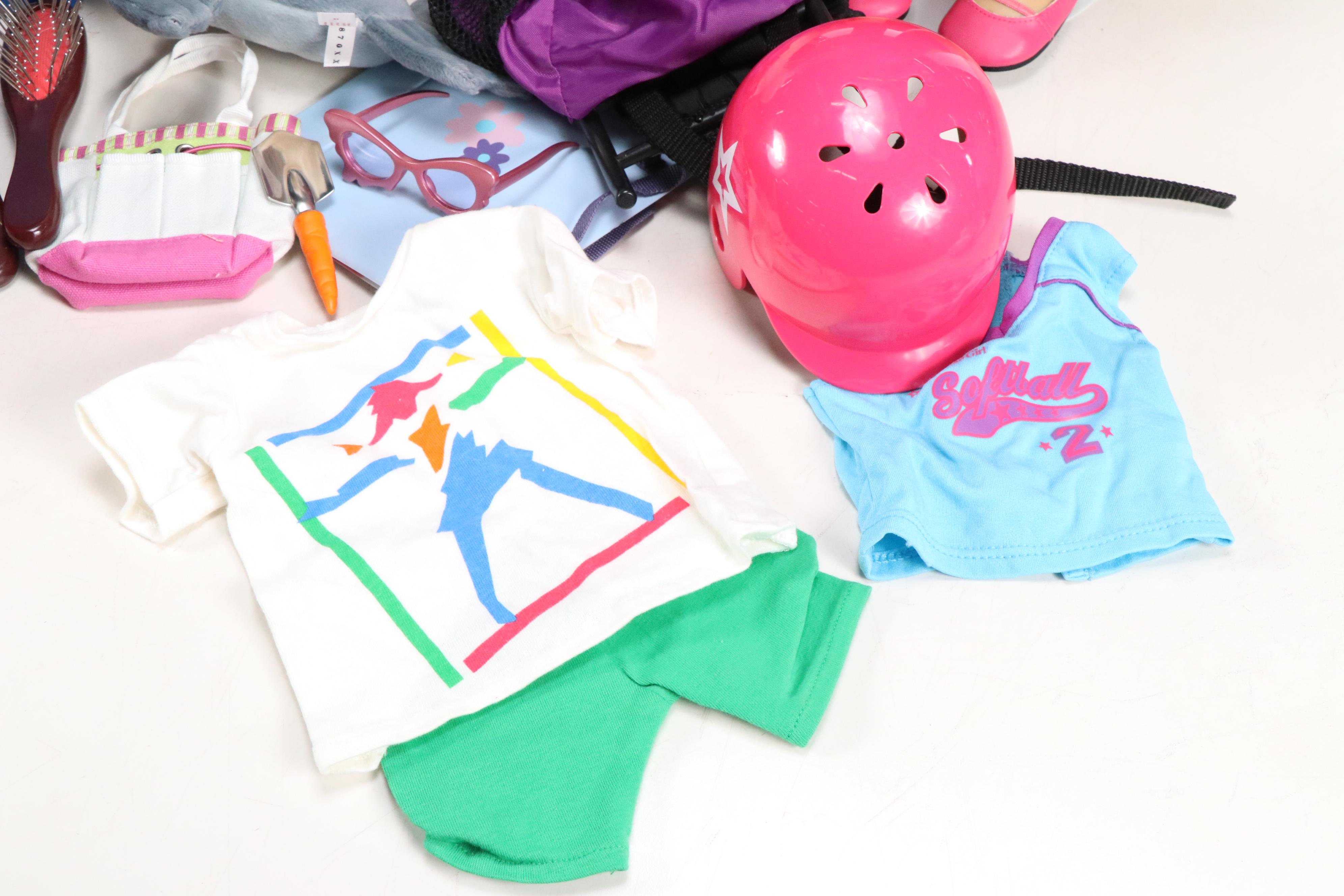 American Girl Dolls with Bunk Bed, Companion Pets, and More Accessories