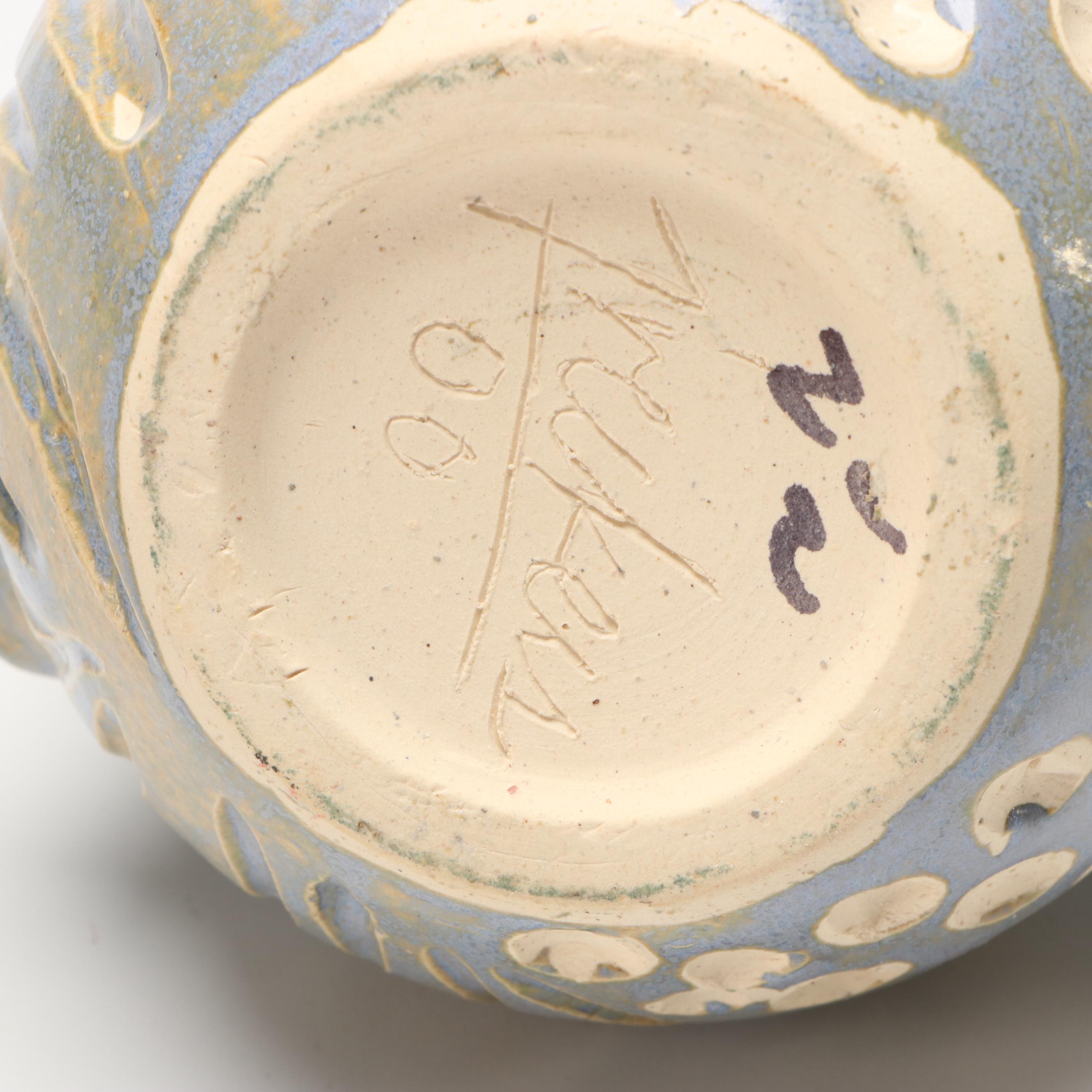 Chinese Famille Rose with Other Pottery Vases and Pitcher, Mid to Late 20th C.