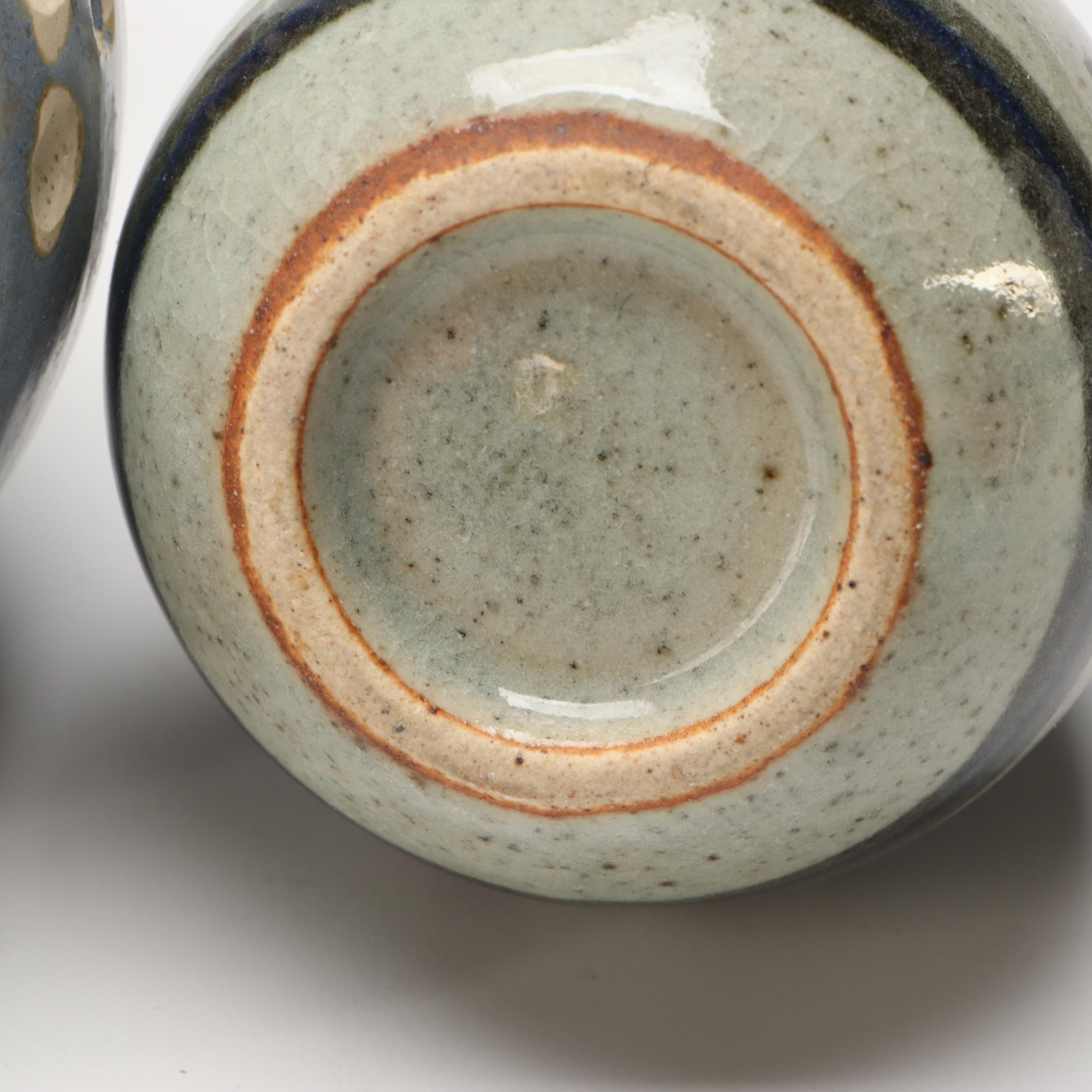 Chinese Famille Rose with Other Pottery Vases and Pitcher, Mid to Late 20th C.