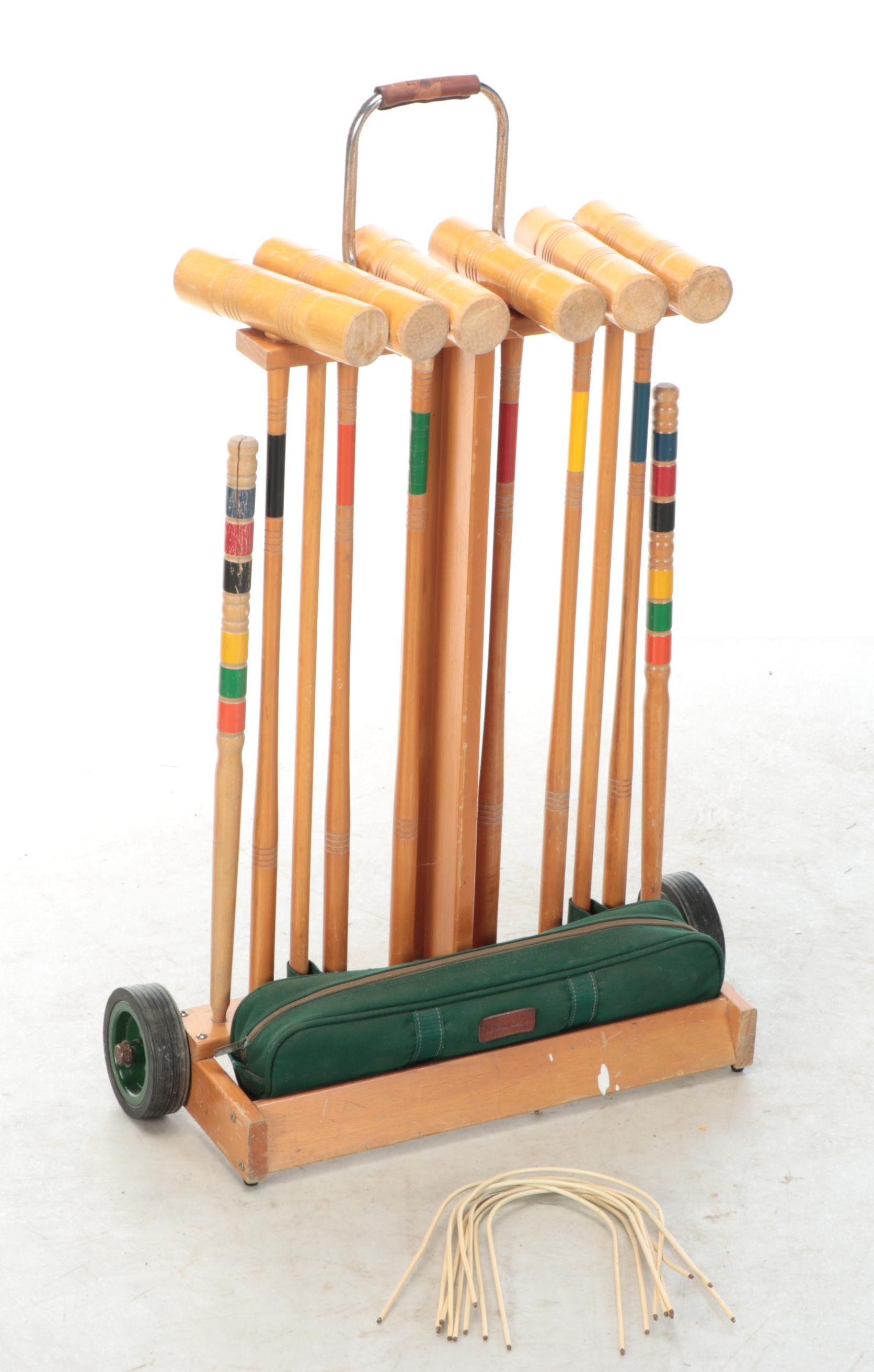Brookstone Croquet Set