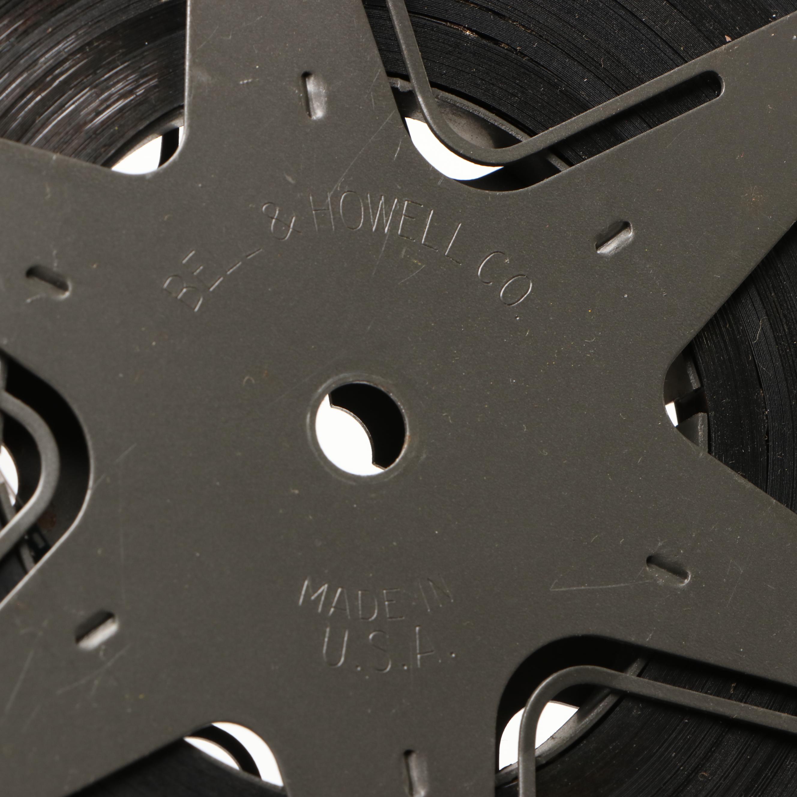 Apollo Art Deco 8mm Movie Projector with Reels, Mid-20th Century