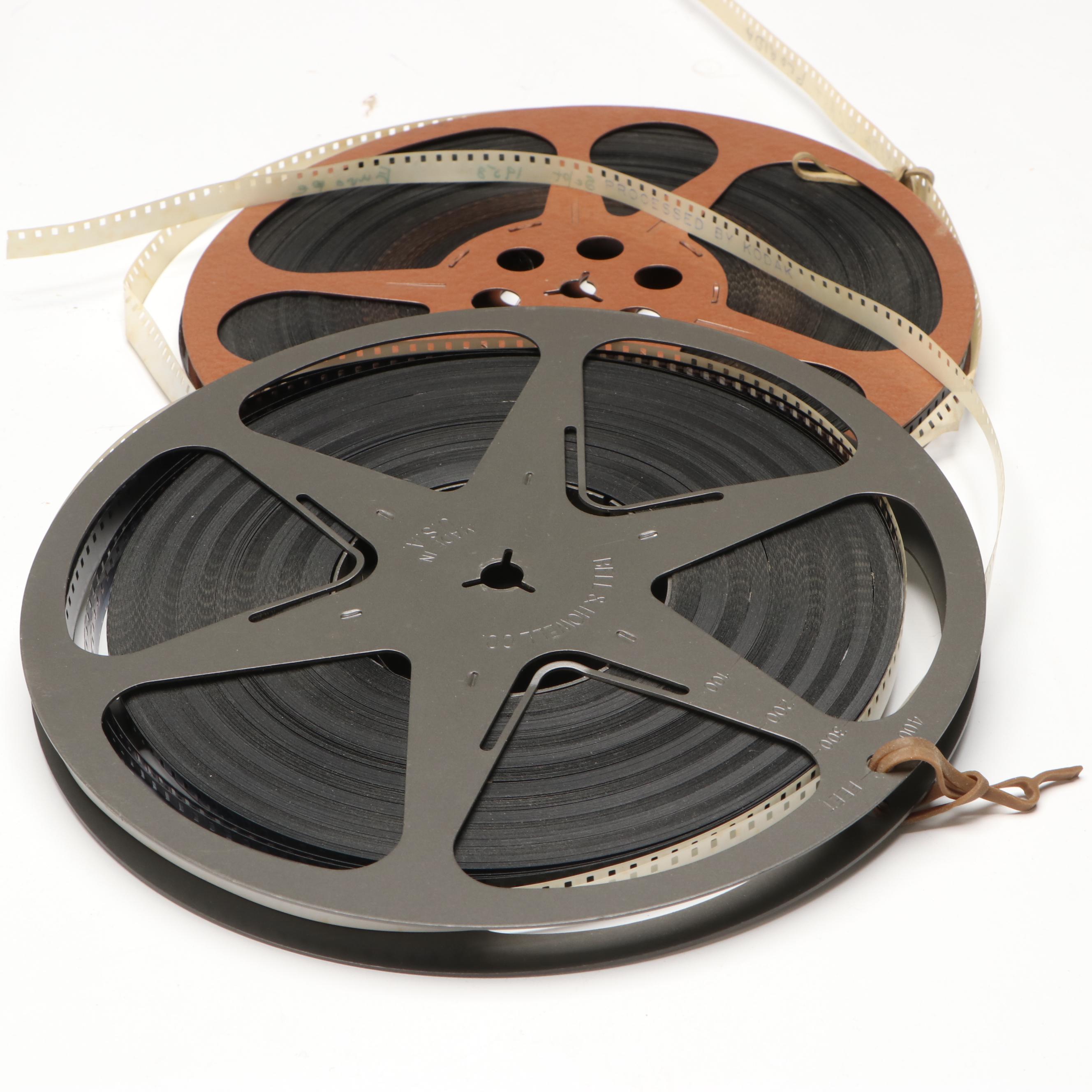 Apollo Art Deco 8mm Movie Projector with Reels, Mid-20th Century