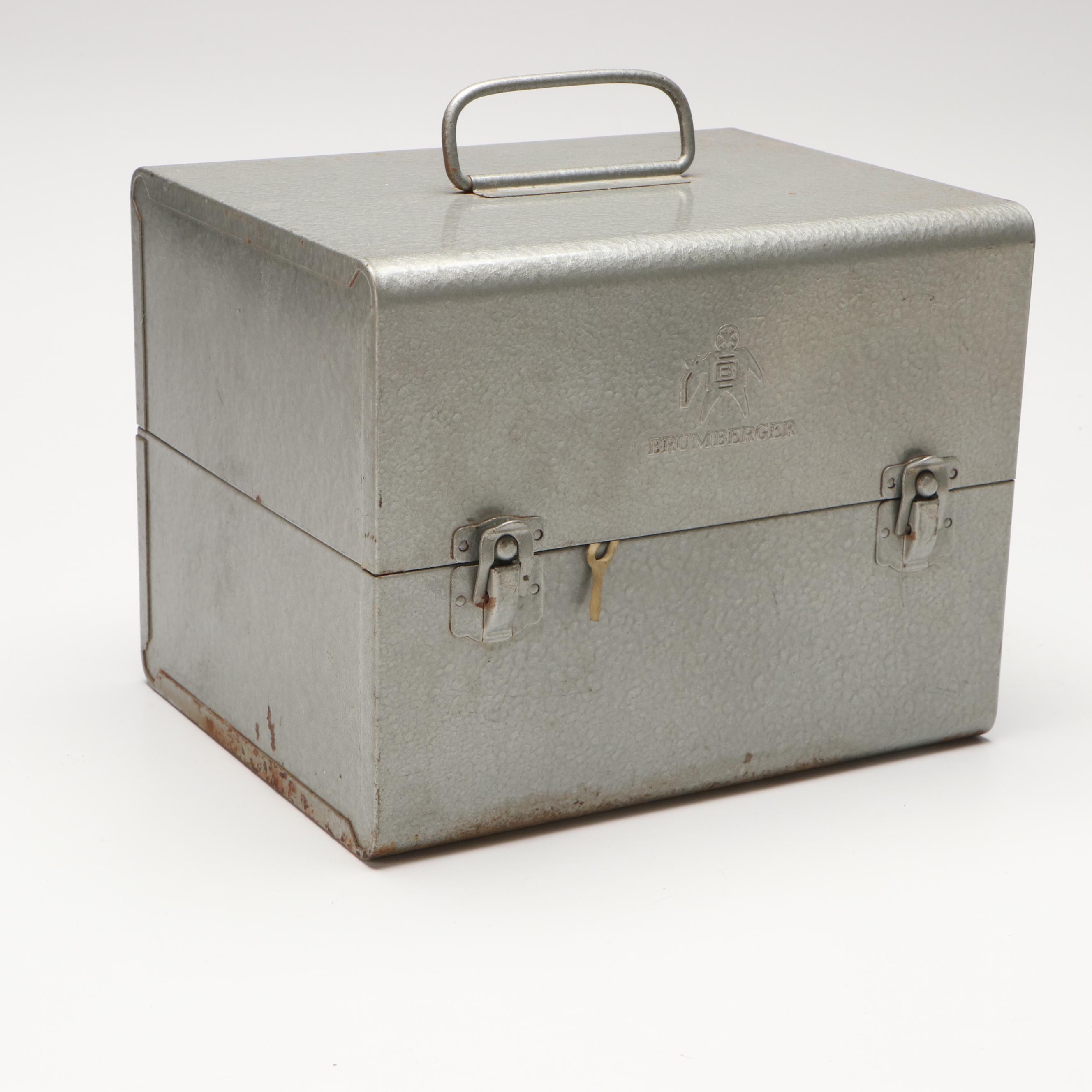 Apollo Art Deco 8mm Movie Projector with Reels, Mid-20th Century