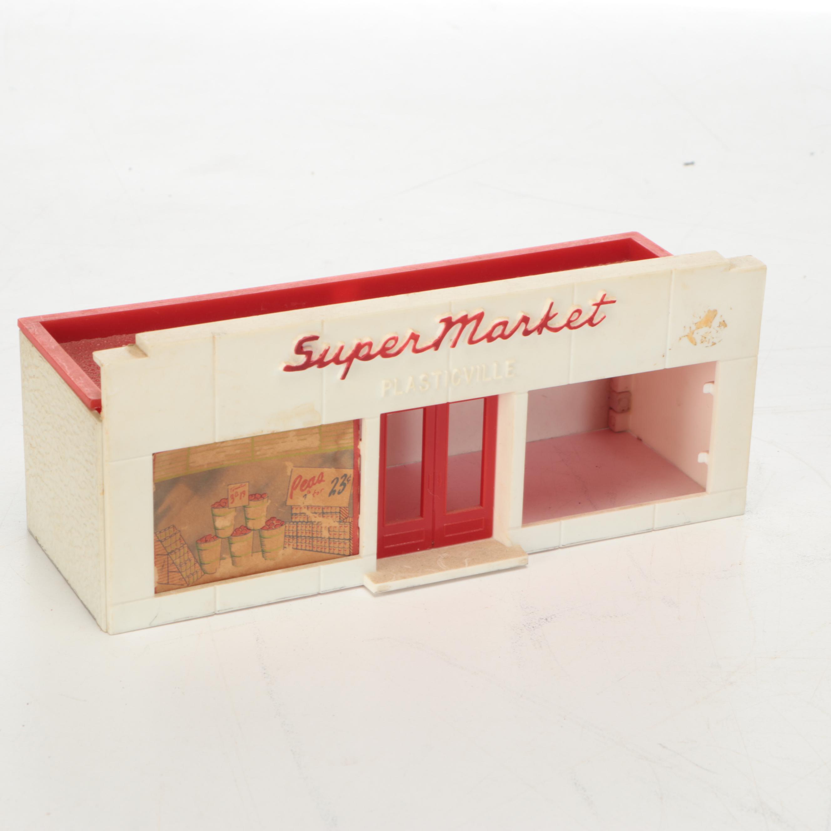 Bachmann "Plasticville" Miniature Town Buildings and Features